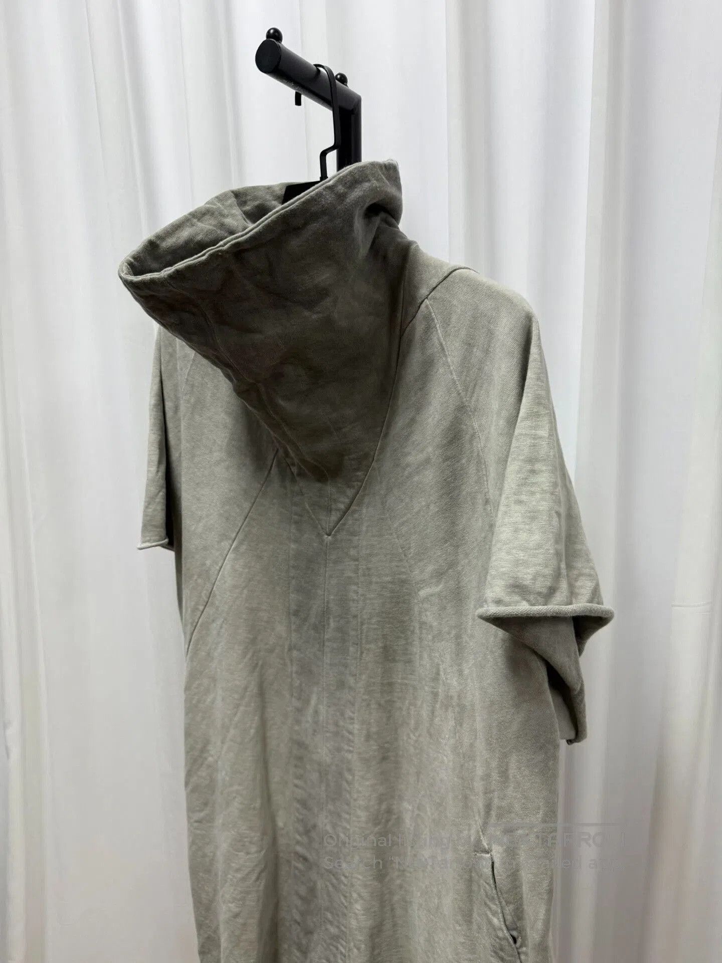 Comme des Garcons Homme Plus geometric high-neck oversized sweatshirt. Size US S / EU 44-46 / 1 - 4 Thumbnail