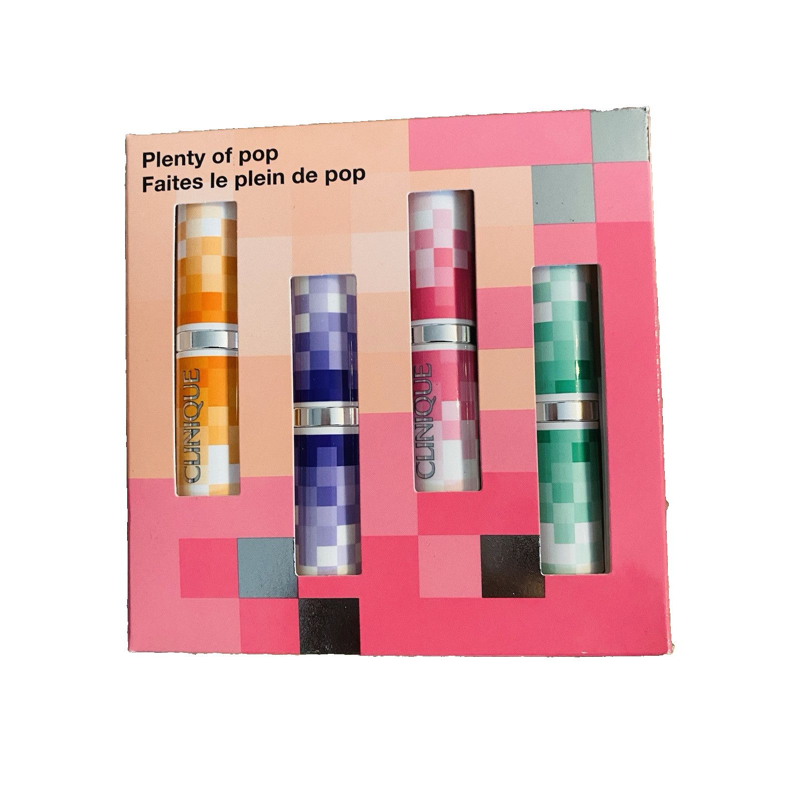 1 Madison Clinique Longwear Lipstick Set - Nude, cherry, red, blush Size ONE SIZE - 1 Thumbnail