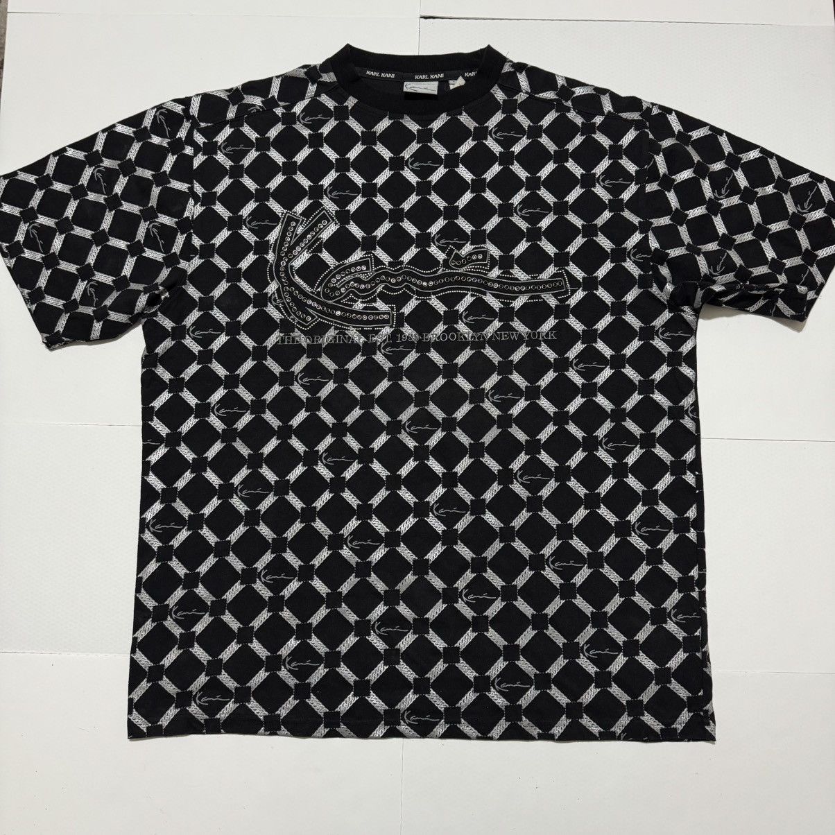 Karl Kani × Vintage Karl Kani Shirt Original est 1989 Brooklyn New York Size L Size US L / EU 52-54 / 3 - 1 Thumbnail