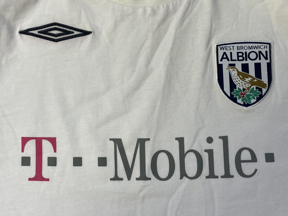 Umbro West Bromwich Albion 2007 - 2008 Training shirt cottone L Size US L / EU 52-54 / 3 - 2 Thumbnail