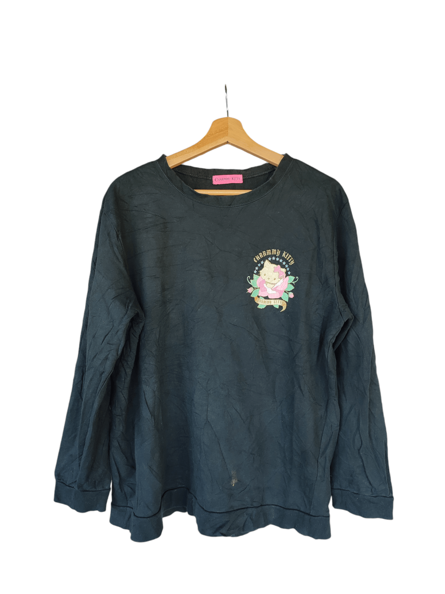 Cartoon Network Crazy Vintage 2004 Charmmy Kitty Sweatshirt Size US L / EU 52-54 / 3 - 4 Thumbnail