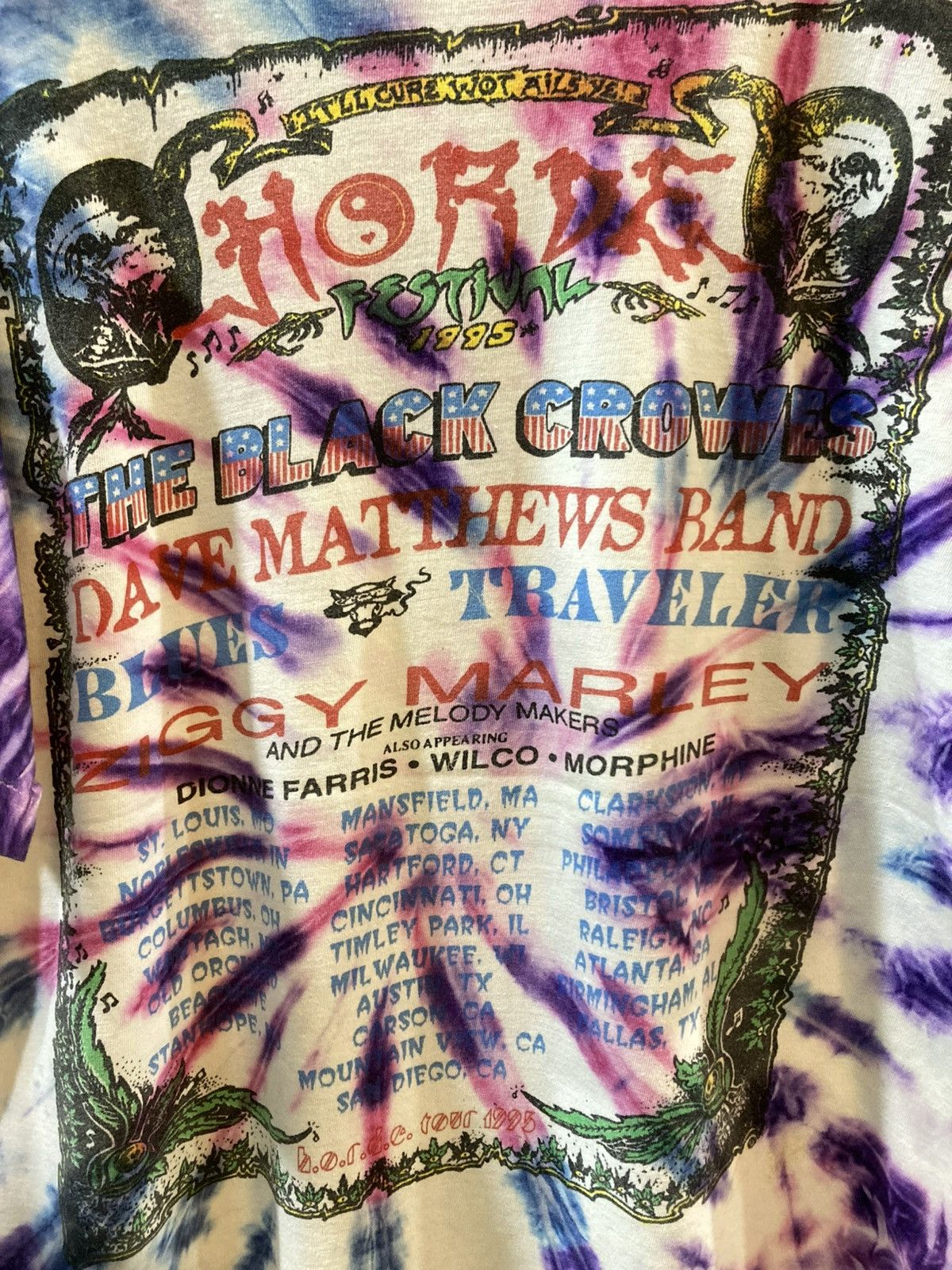 Band Tees Vintage Horde festival 1995’s Size US XL / EU 56 / 4 - 6 Thumbnail
