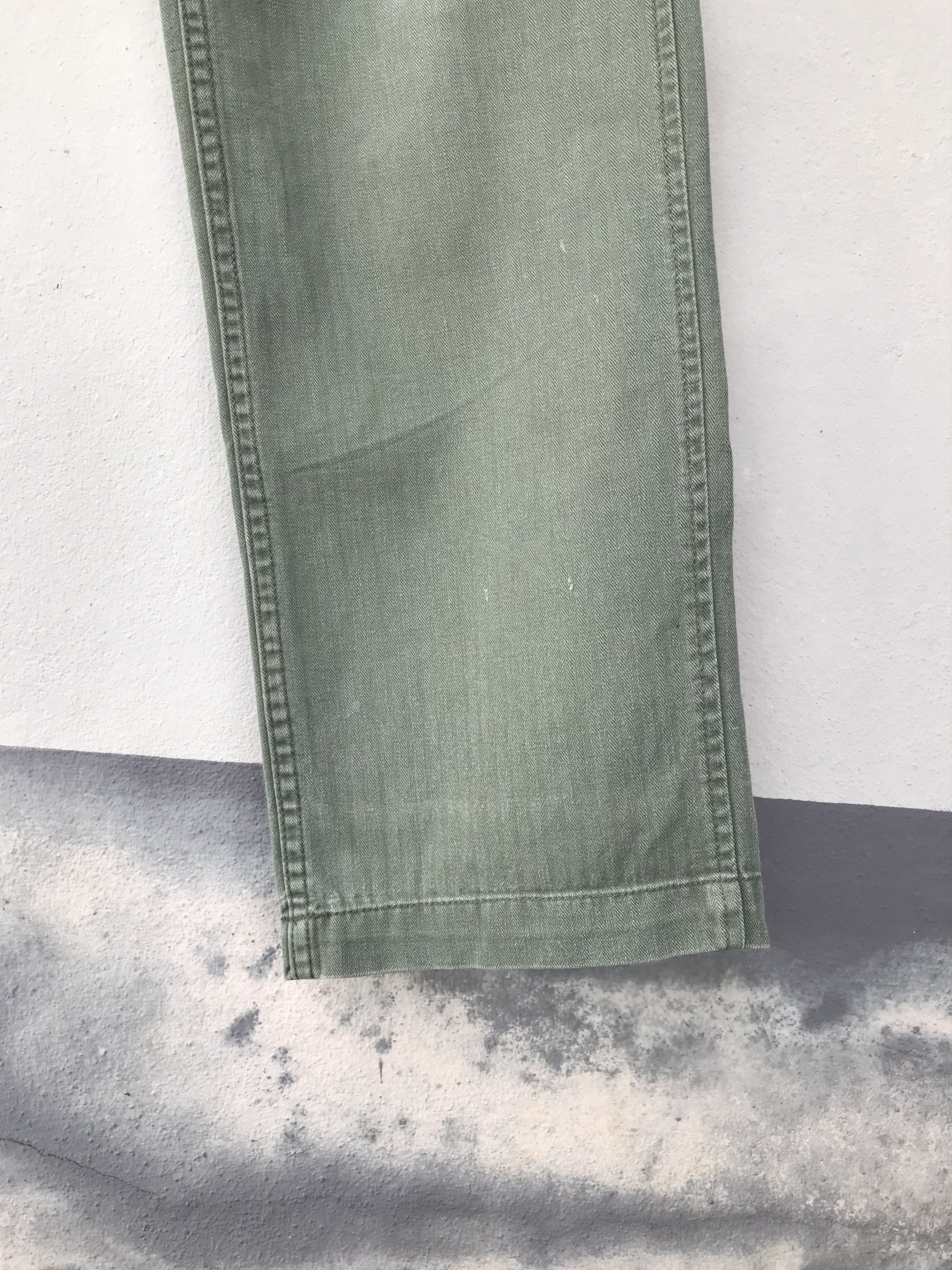 Vintage Vintage Distressed Beams Herringbone Baker Pants Size US 34 / EU 50 - 4 Thumbnail