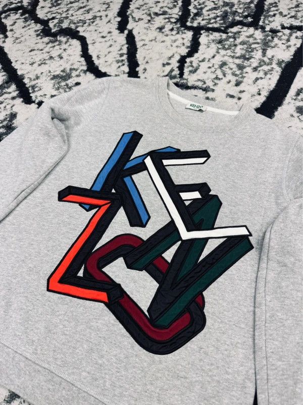 Kenzo Kenzo crewneck sweatshirt gray color XS Size US XS / EU 42 / 0 - 3 Thumbnail