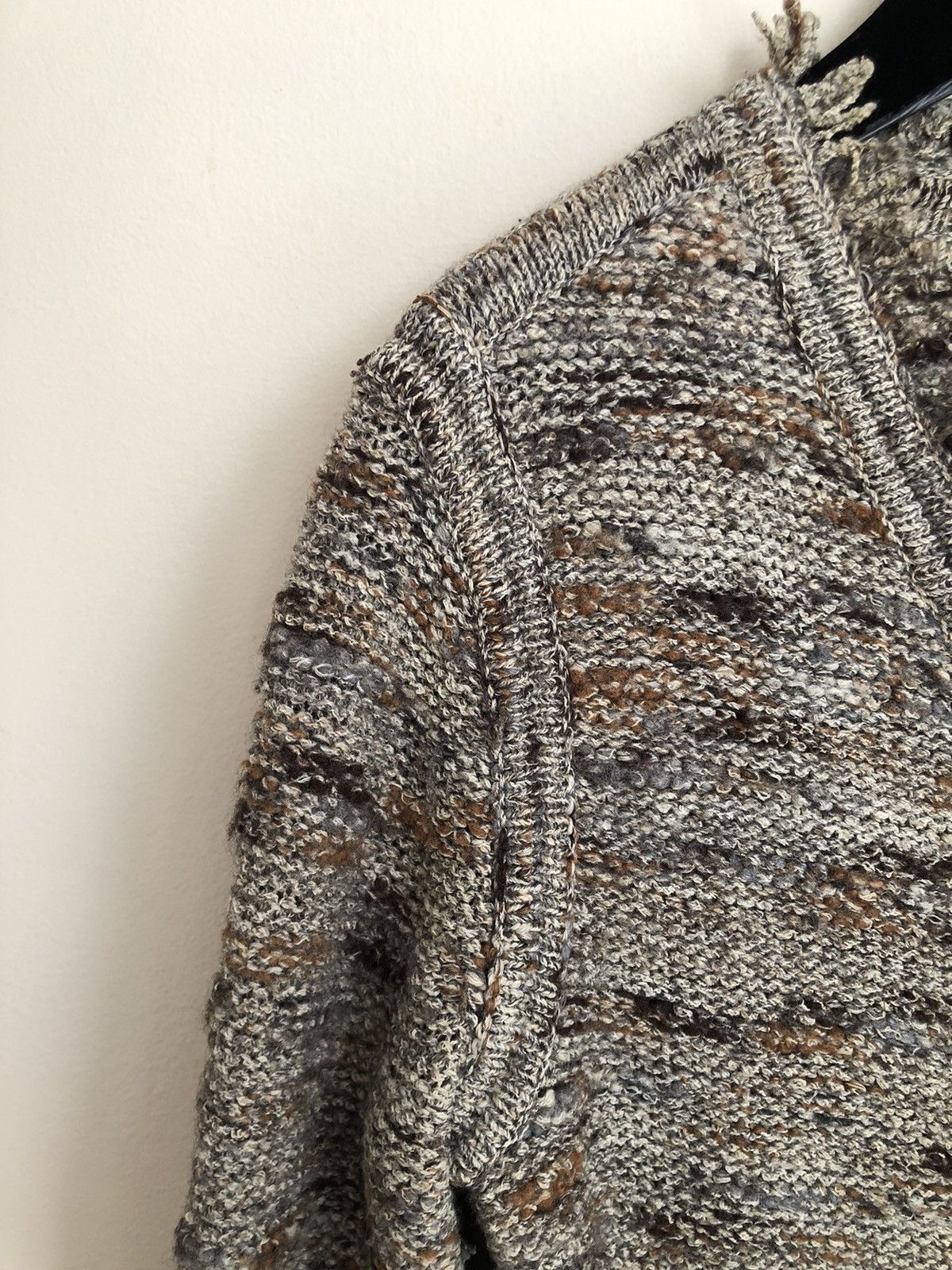 Chanel Chanel AW1999 Runway Grey/Purple Fringed Knit Jacket Size XS / US 0-2 / IT 36-38 - 14 Thumbnail
