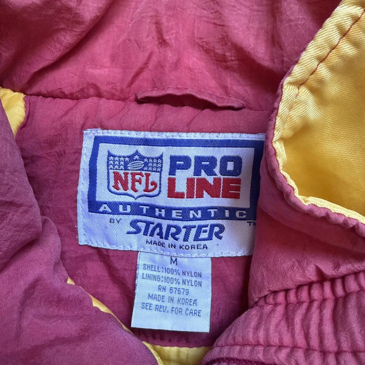Starter Vintage 90s Pro Line NFL Redskins Parka Size US M / EU 48-50 / 2 - 7 Thumbnail