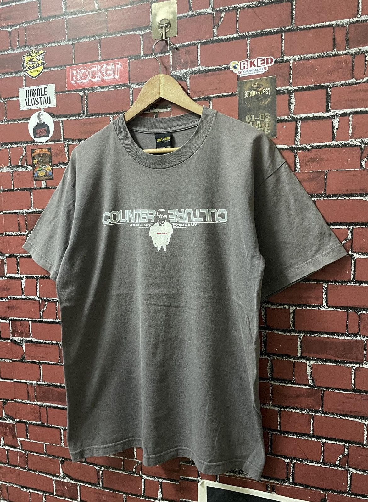Welcome Skateboards VINTAGE COUNTER CULTURE CLOTHING COMPANY SKATE TEE Size US L / EU 52-54 / 3 - 2 Thumbnail