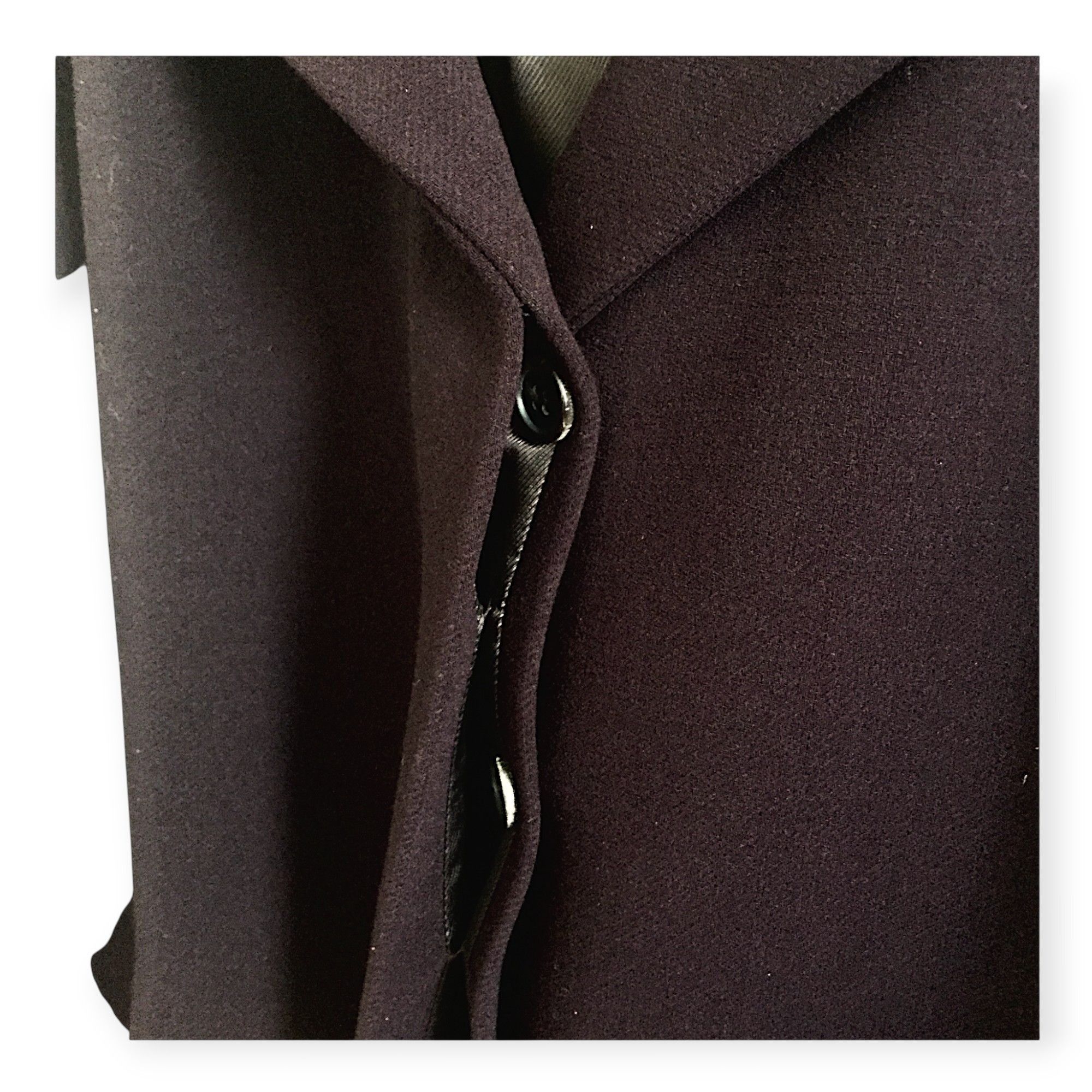 Prada Prada Wool Blend Swing Coat Jacket IT44 Burgundy Brown Made Size M / US 6-8 / IT 42-44 - 12 Thumbnail
