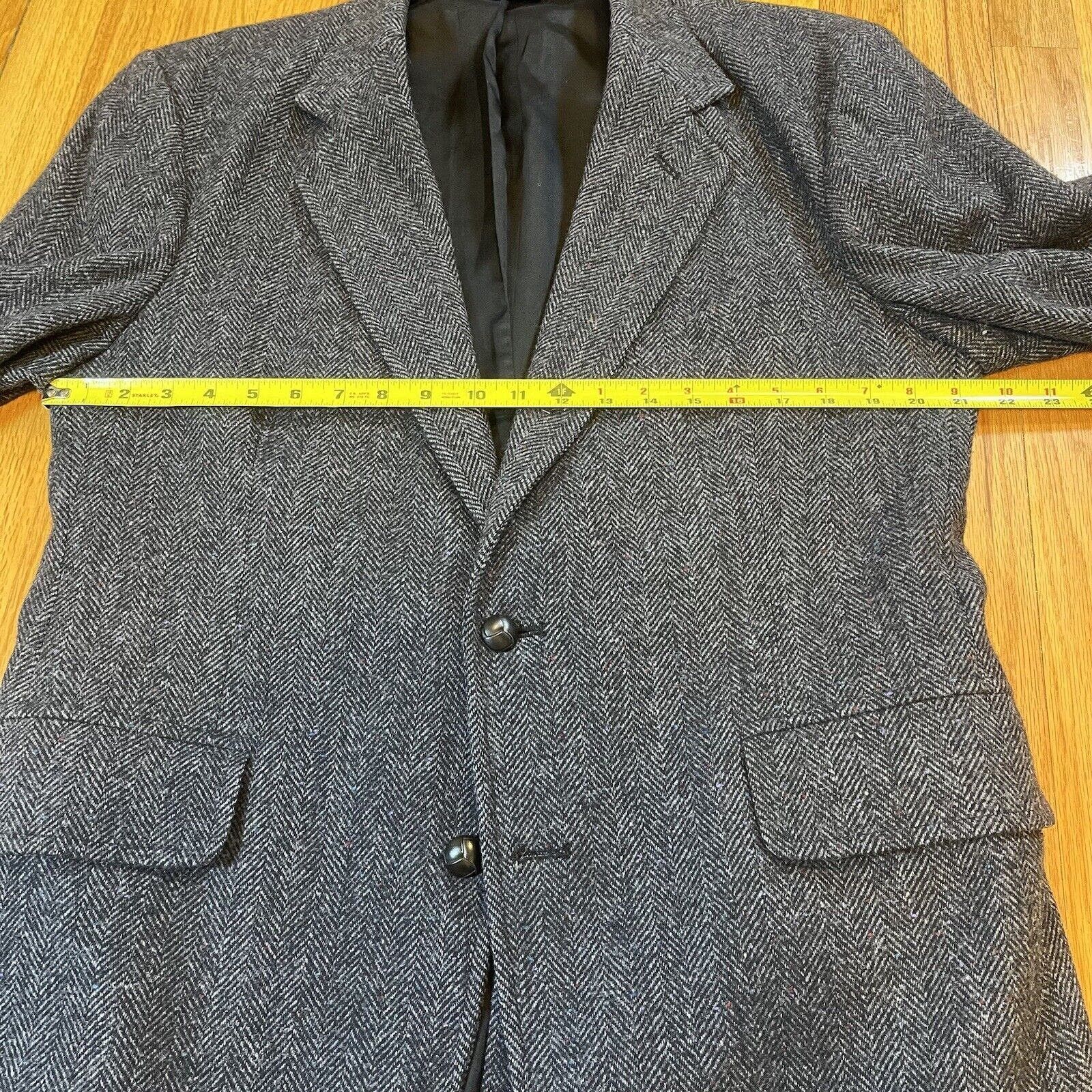 Pendleton Vtg Pendleton Blazer Mens 42 Wool Gray Tweed Sport Coat USA Size 42R - 8 Thumbnail
