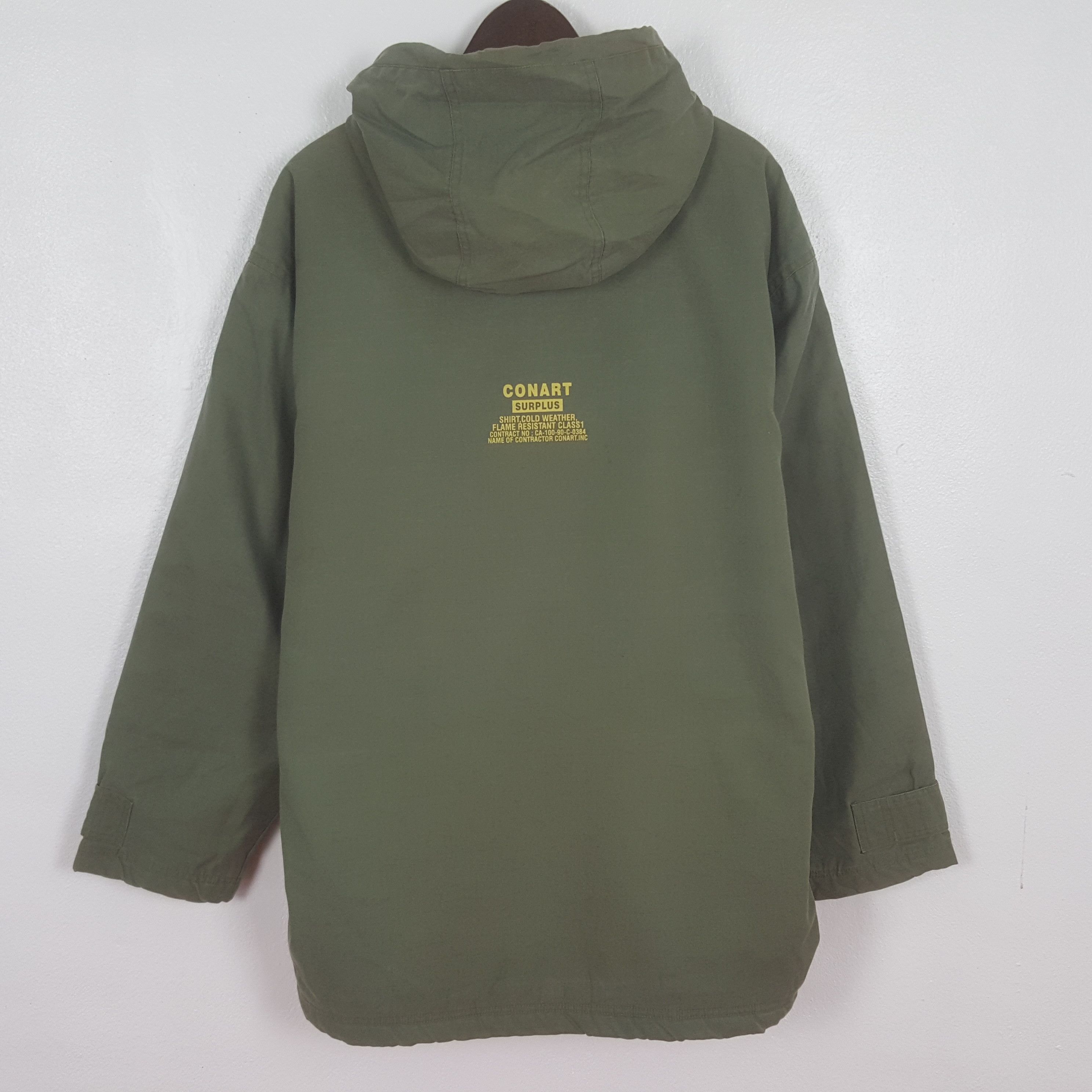 Other Vintage Conart Surplus Sherpa Inside Winter Jacket Hoodie Size US L / EU 52-54 / 3 - 3 Thumbnail