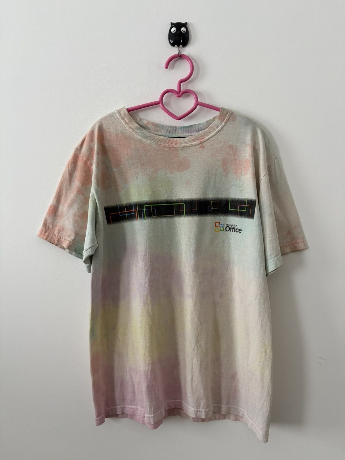 Microsoft Rare Vintage MICROSOFT OFFICE Promo Tie Dye Tee Size US M / EU 48-50 / 2 - 1 Thumbnail