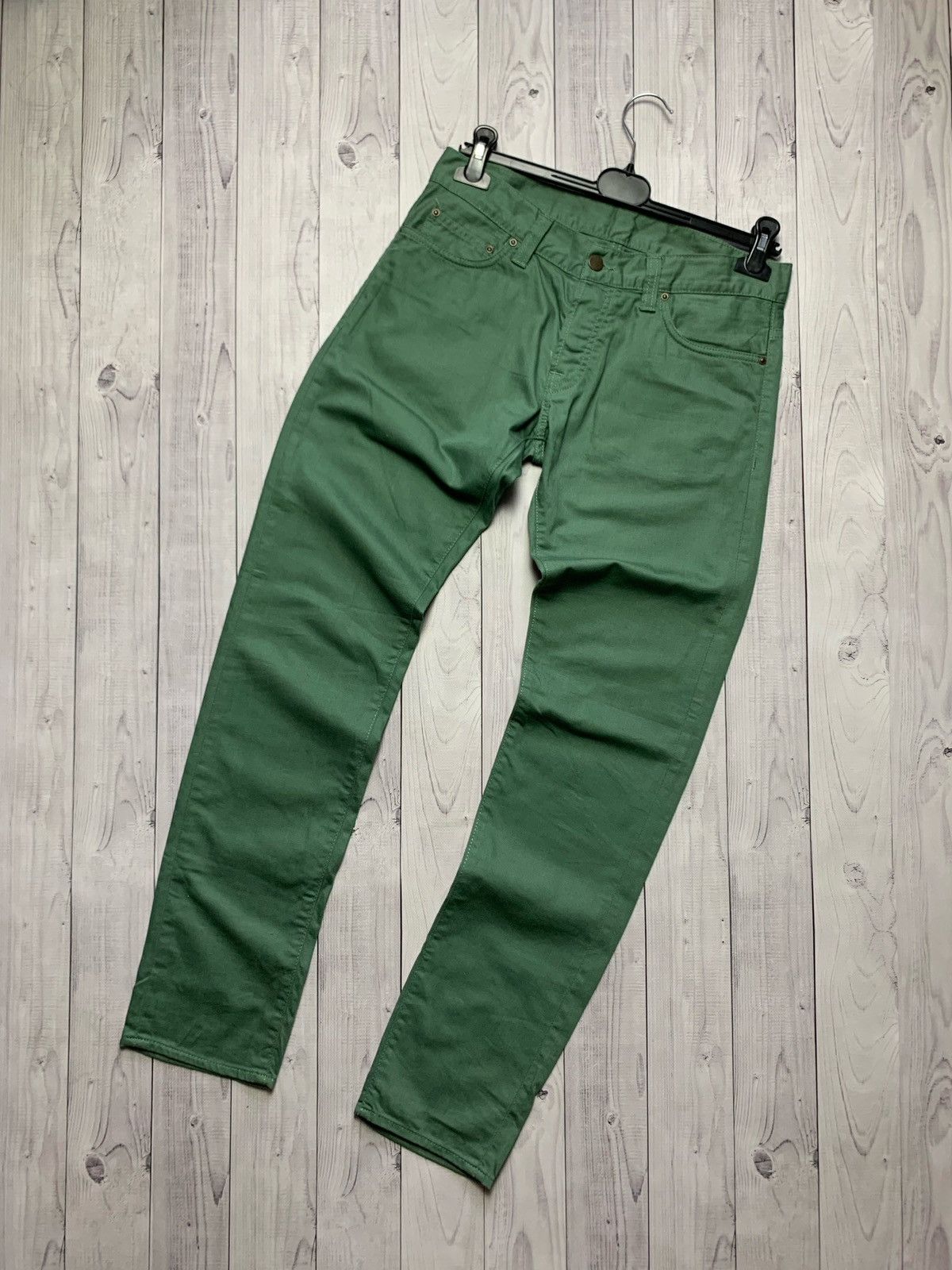 Carhartt Carhartt wip green denim size W30 Size US 30 / EU 46 - 5 Thumbnail