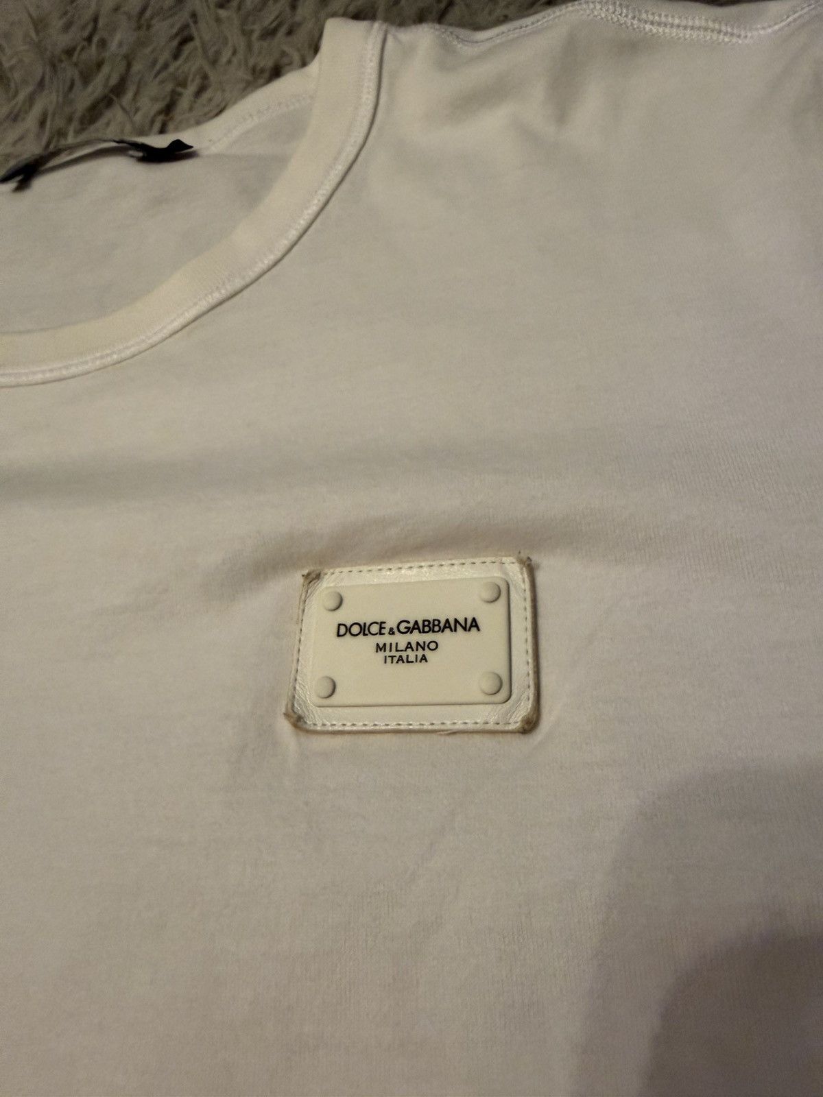 Dolce & Gabbana badge log tee Size US L / EU 52-54 / 3 - 2 Thumbnail