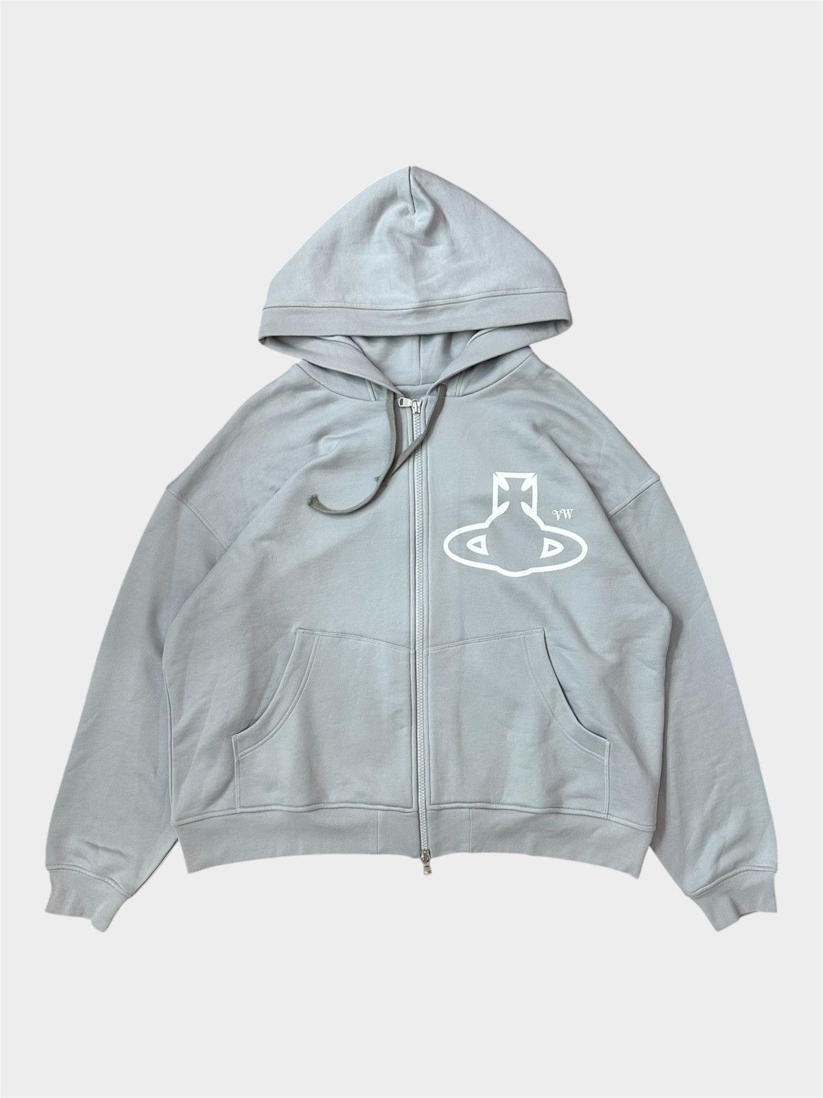 Westwood Zip Hoodie Vivienne Westwood Grey Hoodie Vivienne