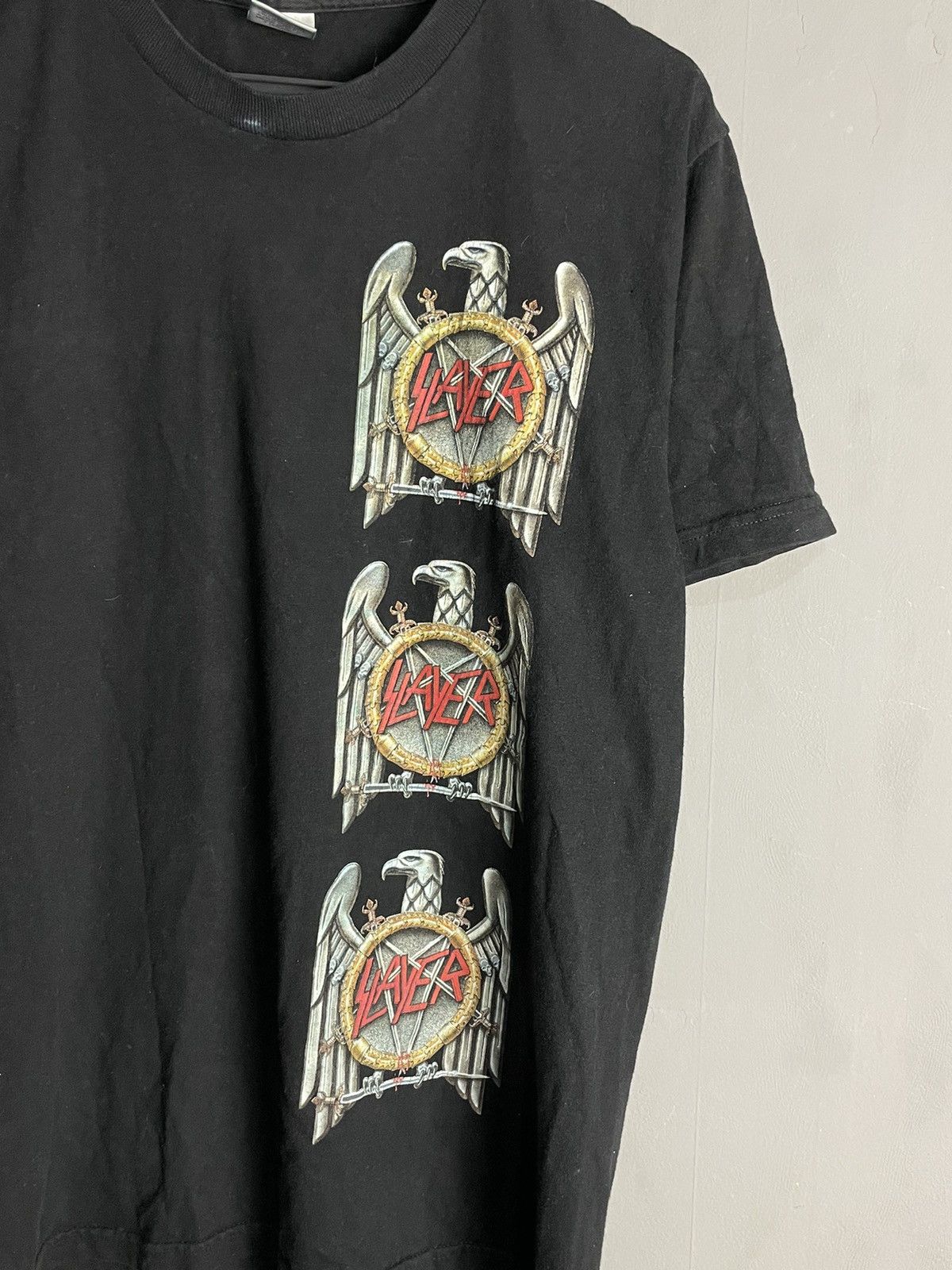 Supreme Supreme Slayer Eagle Tee t-shirt Size US M / EU 48-50 / 2 - 3 Thumbnail