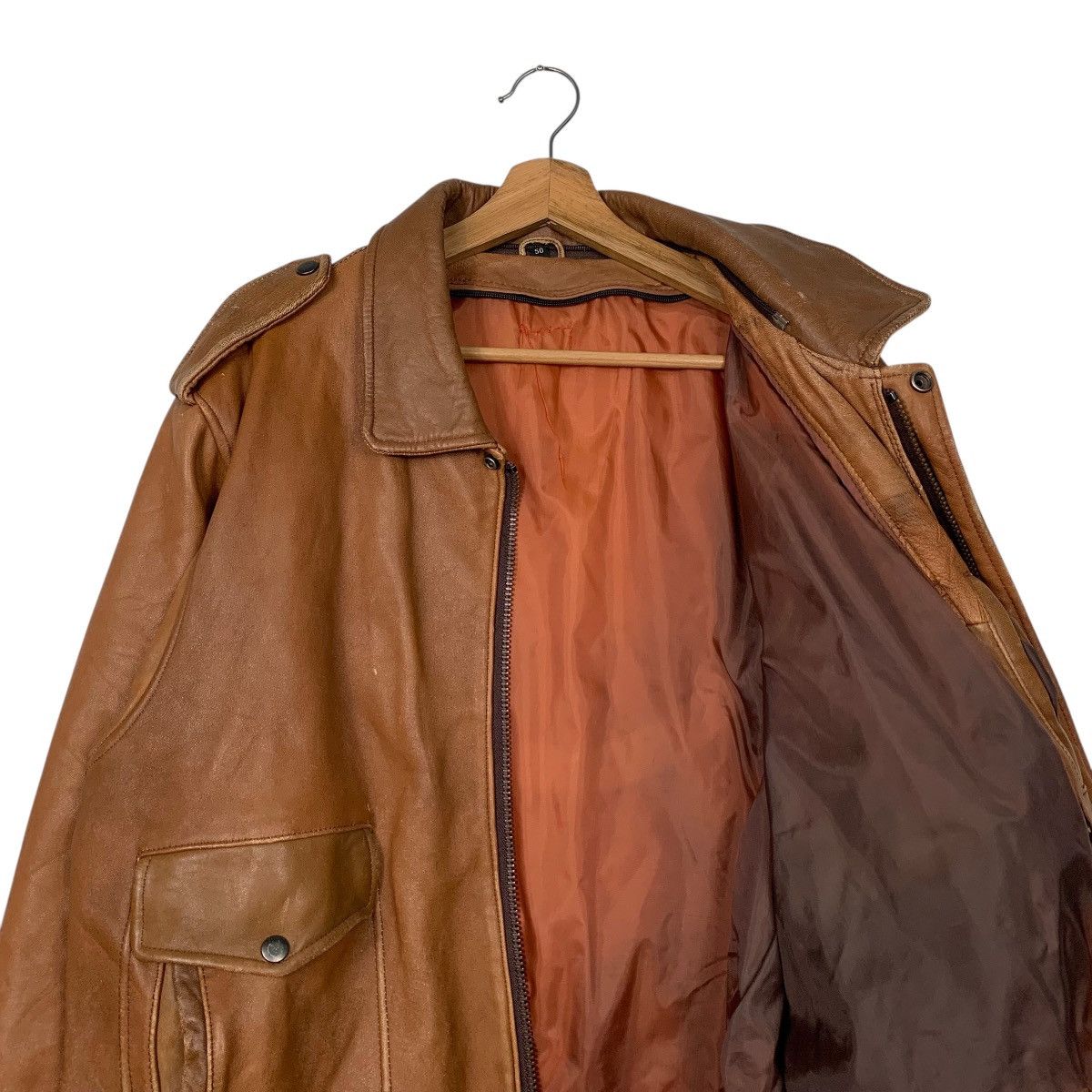 Japanese Brand Japanese Brand Motorcycle Riding Leather Jacket Size US M / EU 48-50 / 2 - 10 Thumbnail