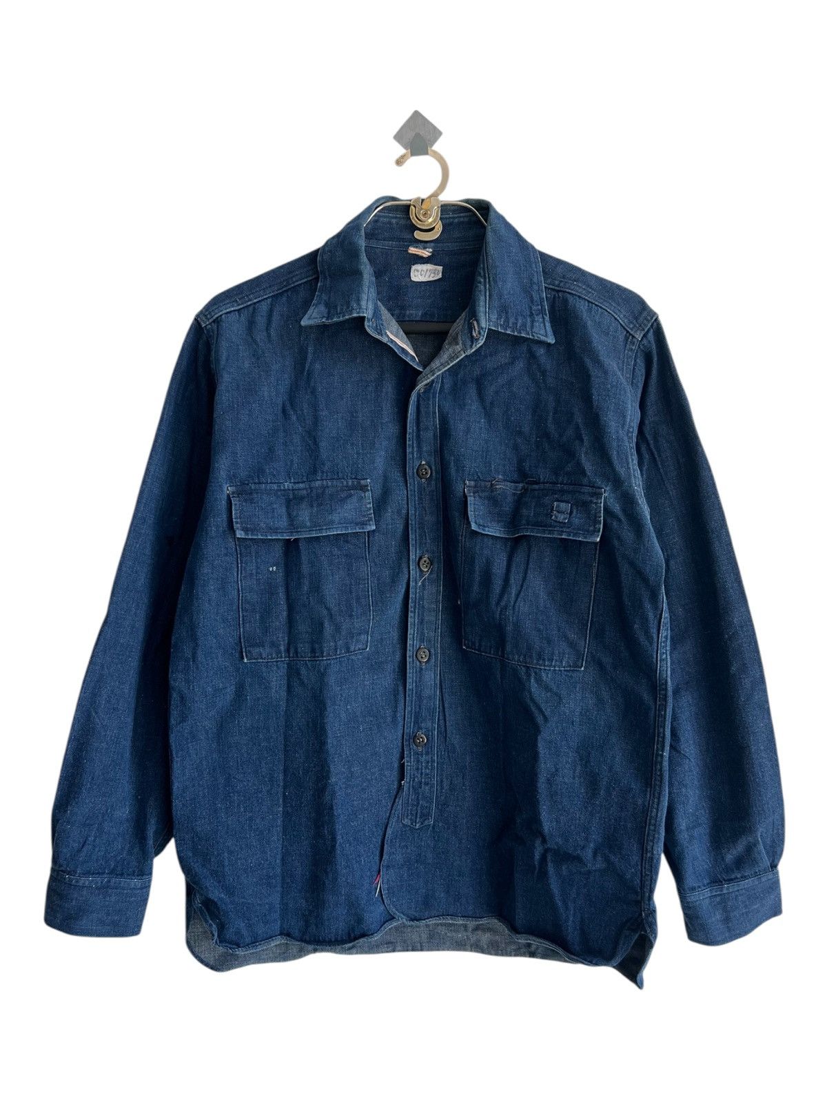 Vintage Al.Miller 1950s USN Denim Jacket | Grailed