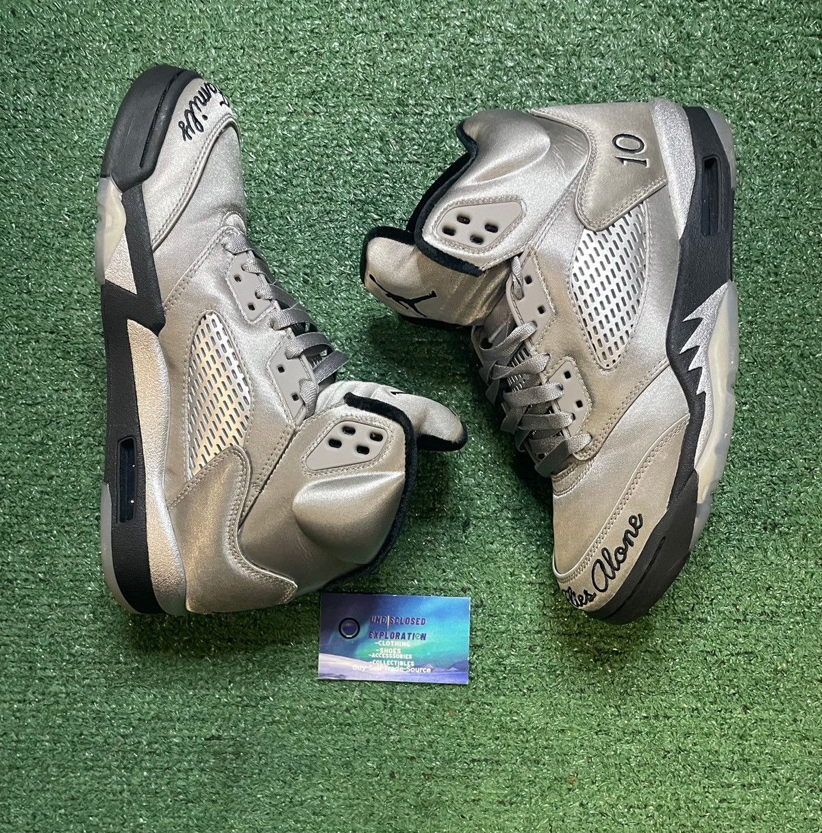 Jordan Brand Air Jordan 5 10th Anniversary wings size 7.5men/9women Size US 7.5 / EU 40-41 - 3 Thumbnail