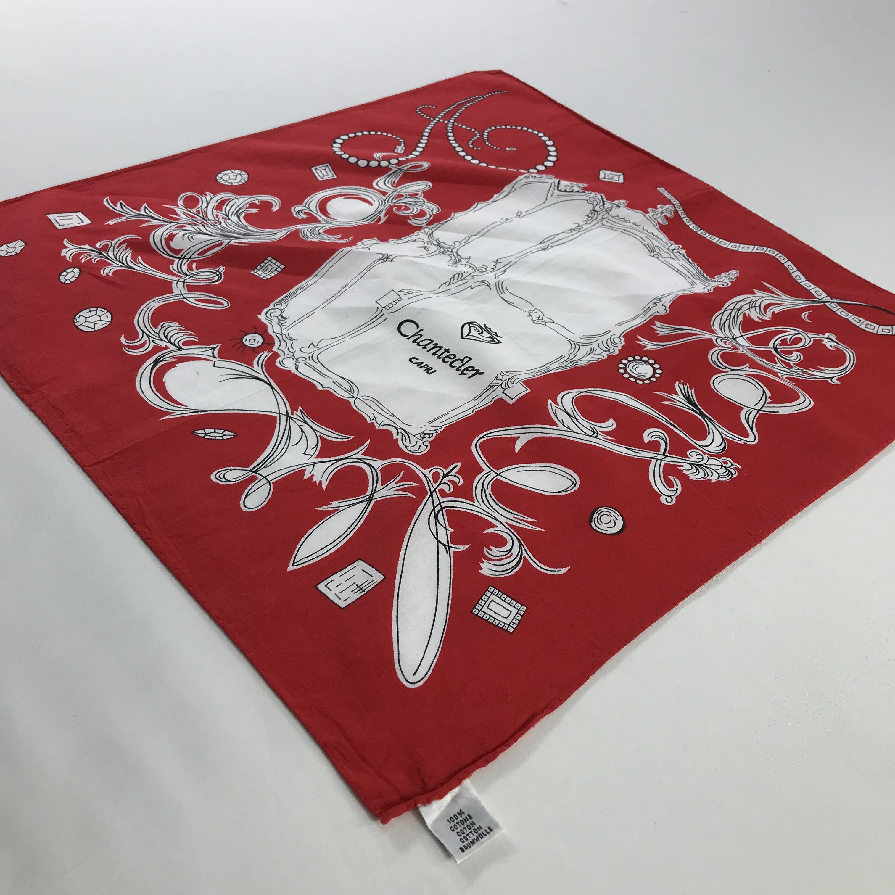 Vintage Chantecler Bandana / Handkerchief / Neckerchief - S783 Size ONE SIZE - 2 Thumbnail