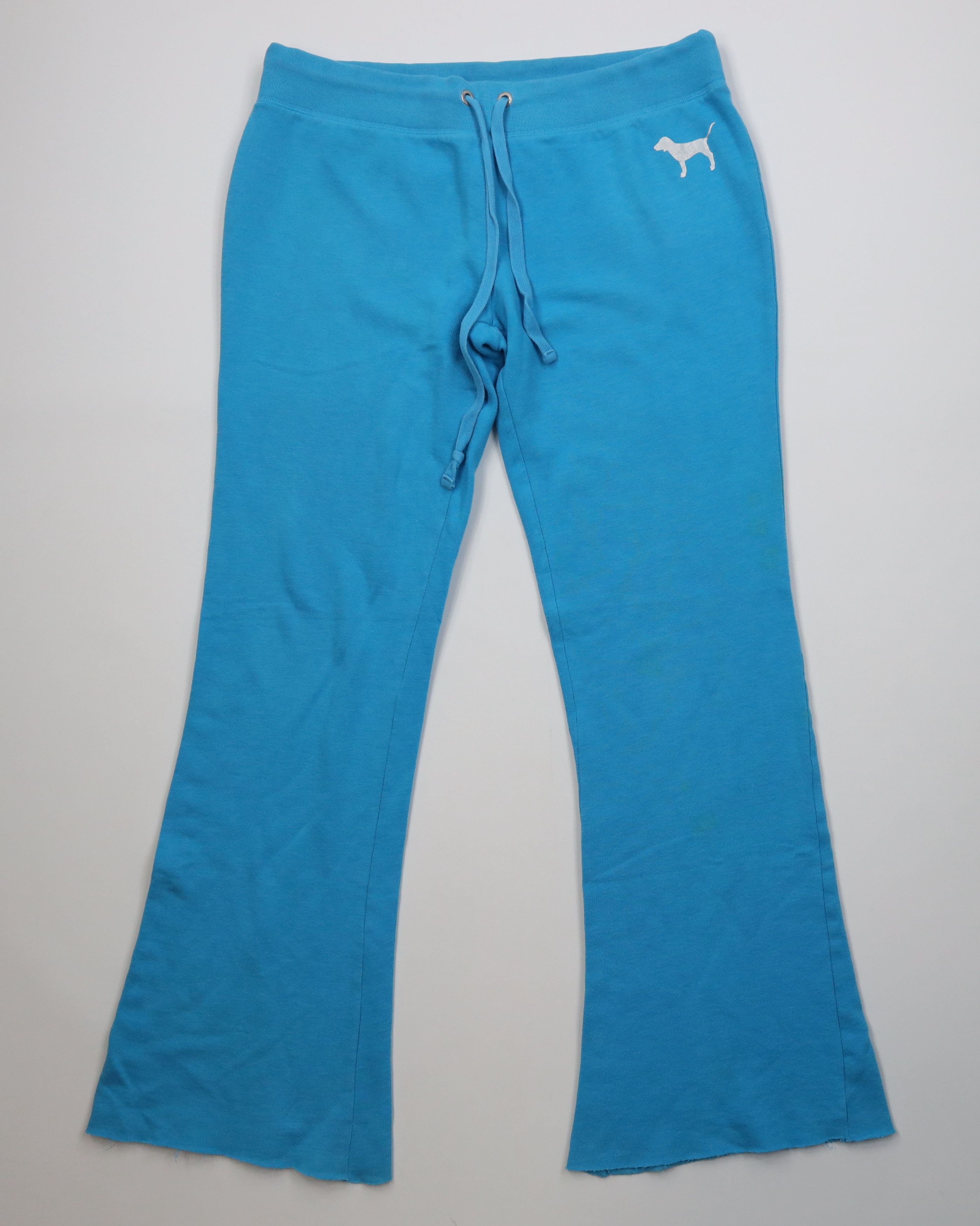 Victoria's Secret Vintage Y2K Pink Victoria's Secret Wide Leg Sweatpants Blue Size 34" / US 12 / IT 48 - 1 Thumbnail