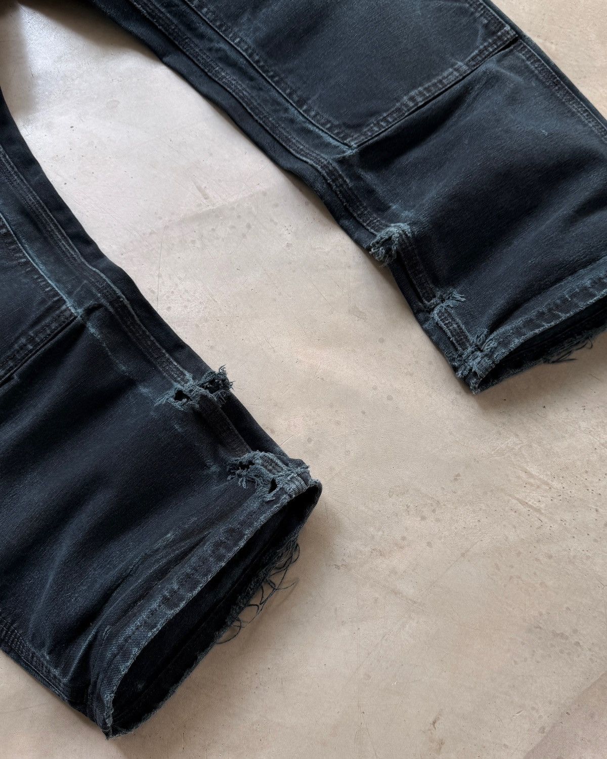 Carhartt Carhartt Doubleknee B01 Distressed Black Size US 34 / EU 50 - 8 Thumbnail