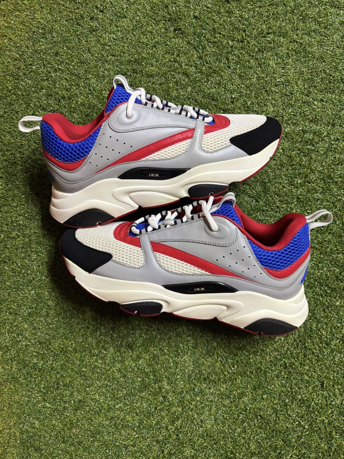Dior Dior B22 Grey Red Blue | Grailed