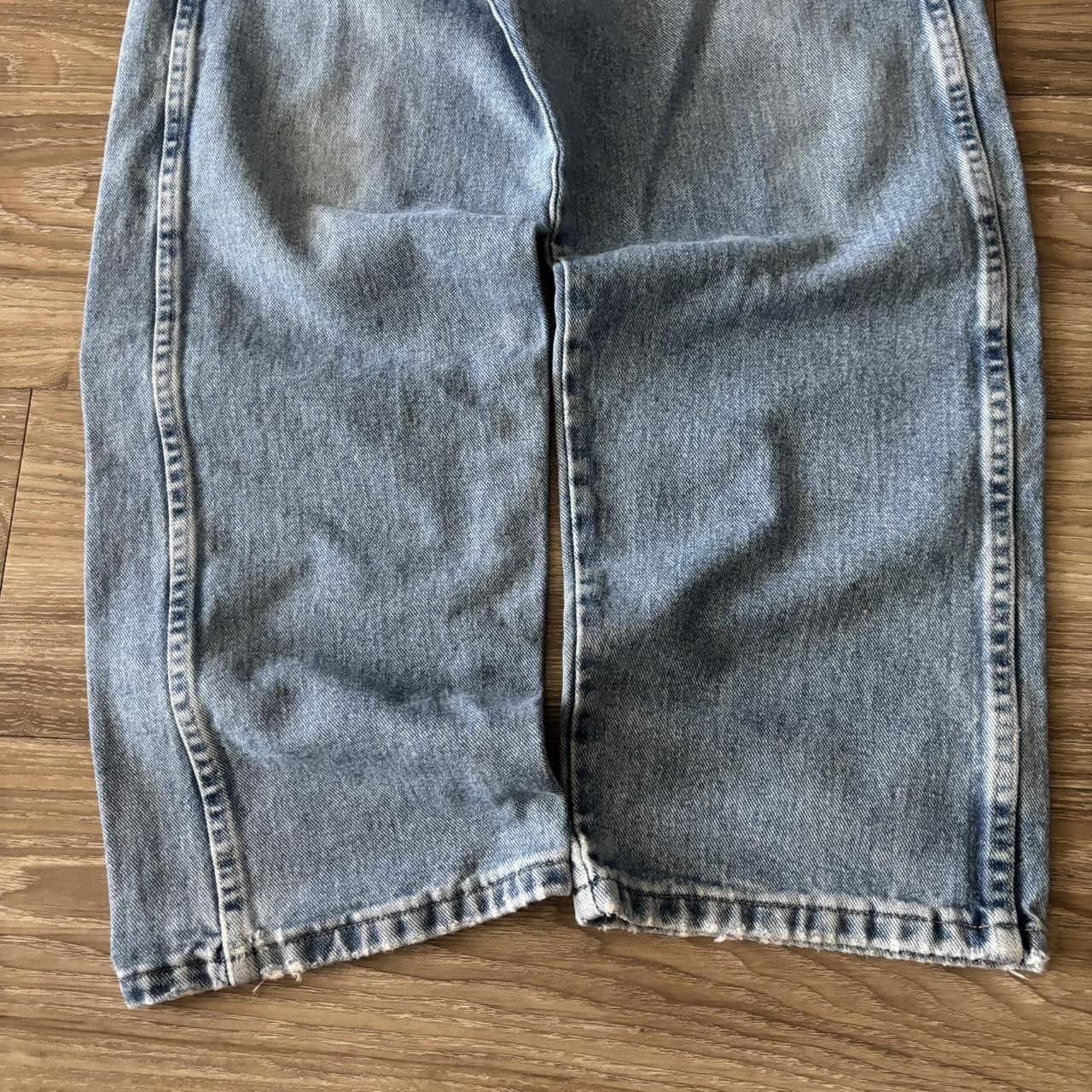 Vintage Crazy Vintage Y2K/2000s Medium Wash Workwear Essential Denim Jeans! 36x30 Size US 36 / EU 52 - 6 Thumbnail
