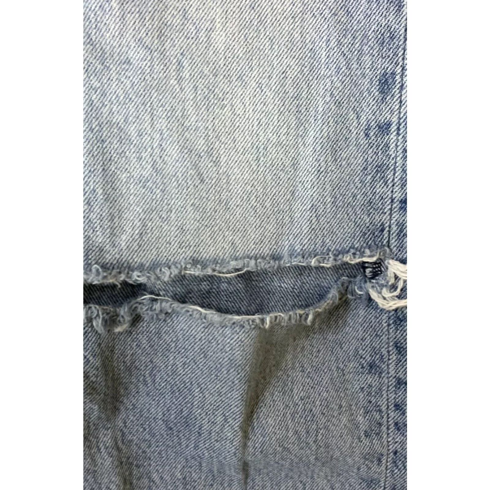 Levi's VINTAGE Levi's Wedgie Fit High Rise Distressed Women's Blue Jeans Size 26 X 27 Size 26" / US 2 / IT 38 - 3 Thumbnail