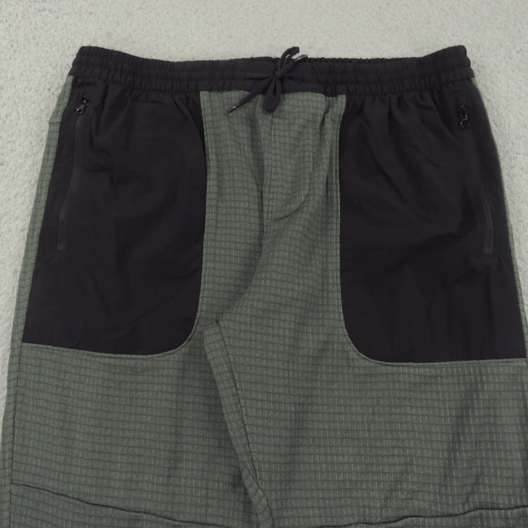 Vintage Proof Pants Mens Large Green Black Grid Fleece Jogger Thermal Ripstop Huckberry Size US 33 - 6 Thumbnail