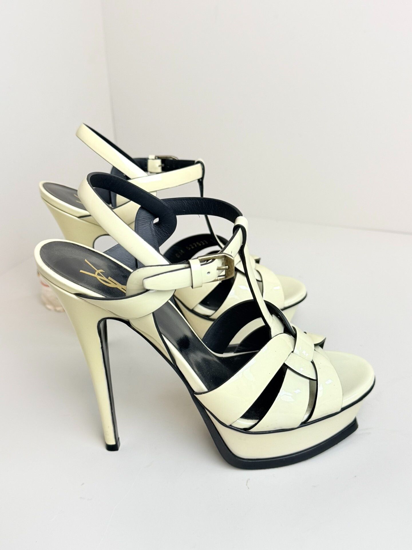 Saint Laurent Paris Saint Laurent Paris Waterproof Multi Sandals us_7 Women Size US 7 / IT 37 - 1 Thumbnail