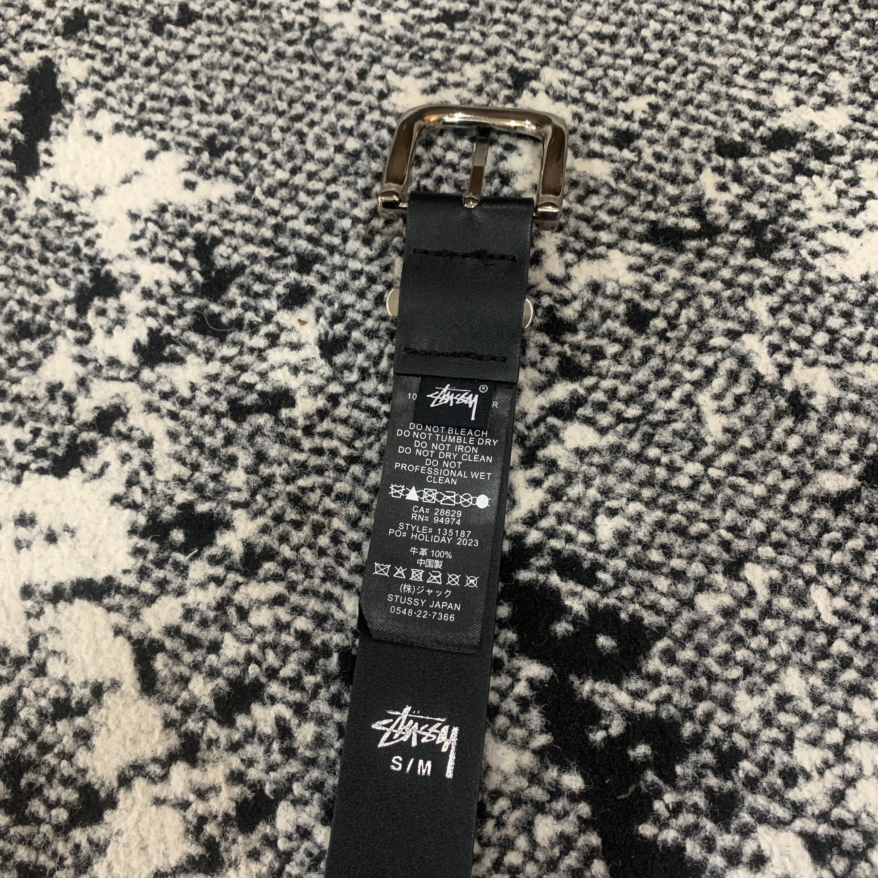 Stussy STUSSY BELT S TIP METAL SIZE S/M Size ONE SIZE - 5 Thumbnail