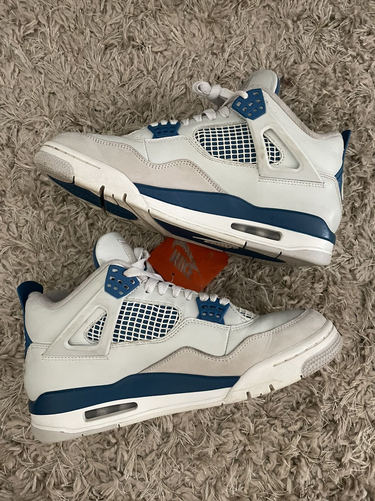 Jordan Brand Jordan 4 Military Blue Size US 8.5 / EU 41-42 - 4 Thumbnail