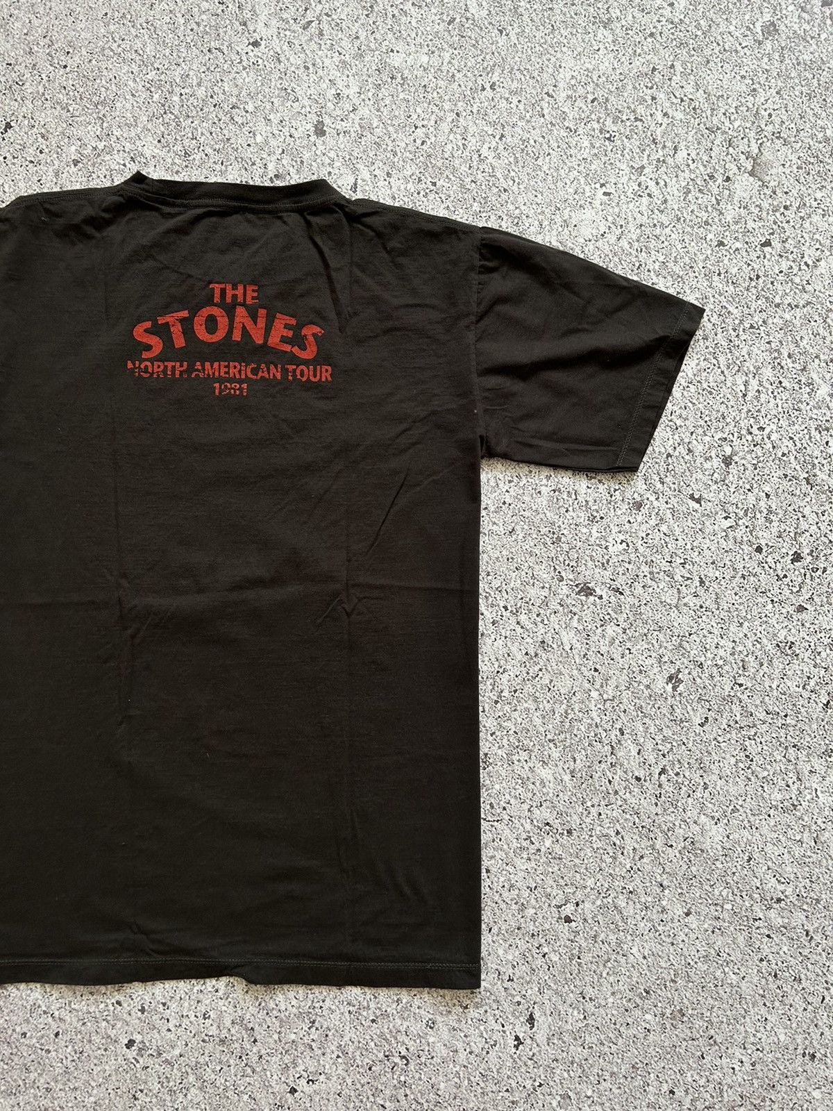 Band Tees × Vintage Vintage The Rolling Stones North American Tour 1981 T-Shirt Size US L / EU 52-54 / 3 - 6 Thumbnail