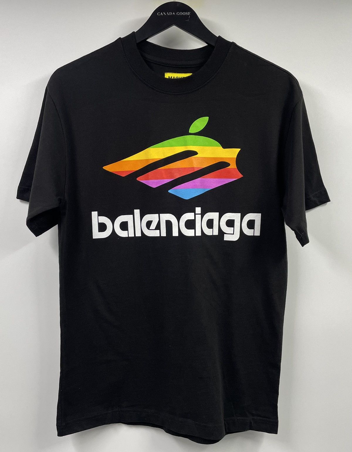 Market Market Secret Club 2024 Balenciaga Black T-Shirt Small Size US S / EU 44-46 / 1 - 7 Thumbnail