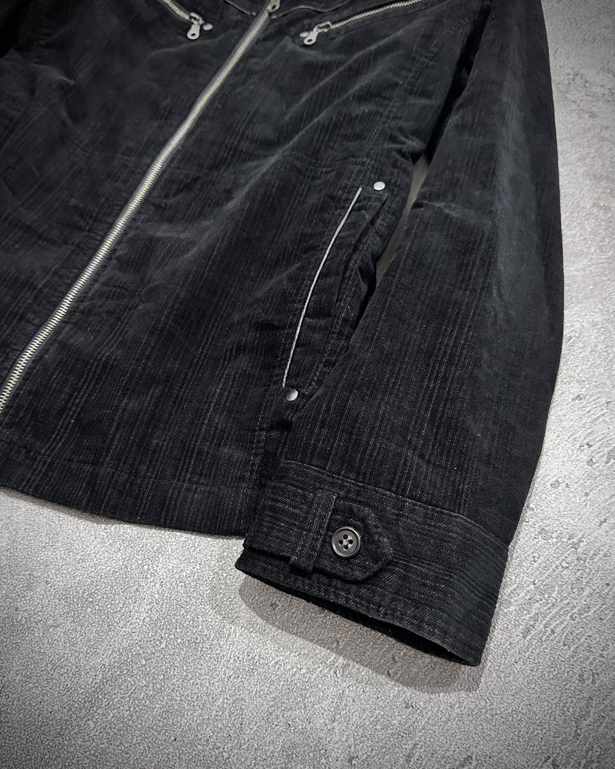 Japanese Brand Vkei Steelo Velvet Bikers Jacket Kmrii Backlash Style Size US M / EU 48-50 / 2 - 3 Thumbnail