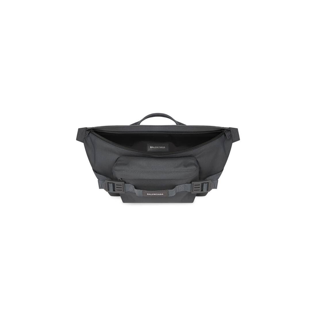 Balenciaga o1tr1nto0725 Size: OS / Army Large Beltpack in Grey Size ONE SIZE - 5 Thumbnail