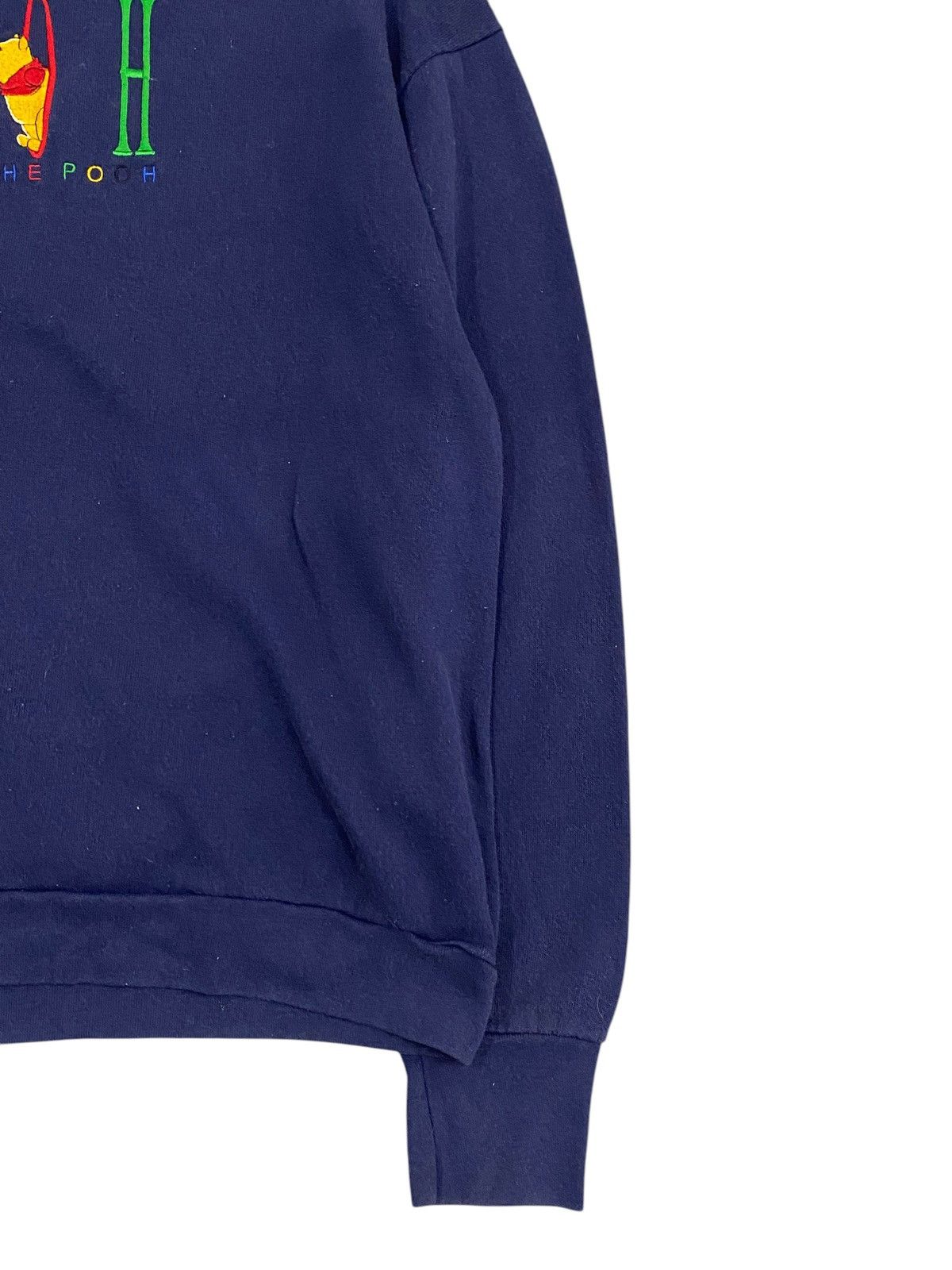 Cartoon Network Vintage Disney Winnie the Pooh Sweatshirt - Navy Blue Size US L / EU 52-54 / 3 - 5 Thumbnail