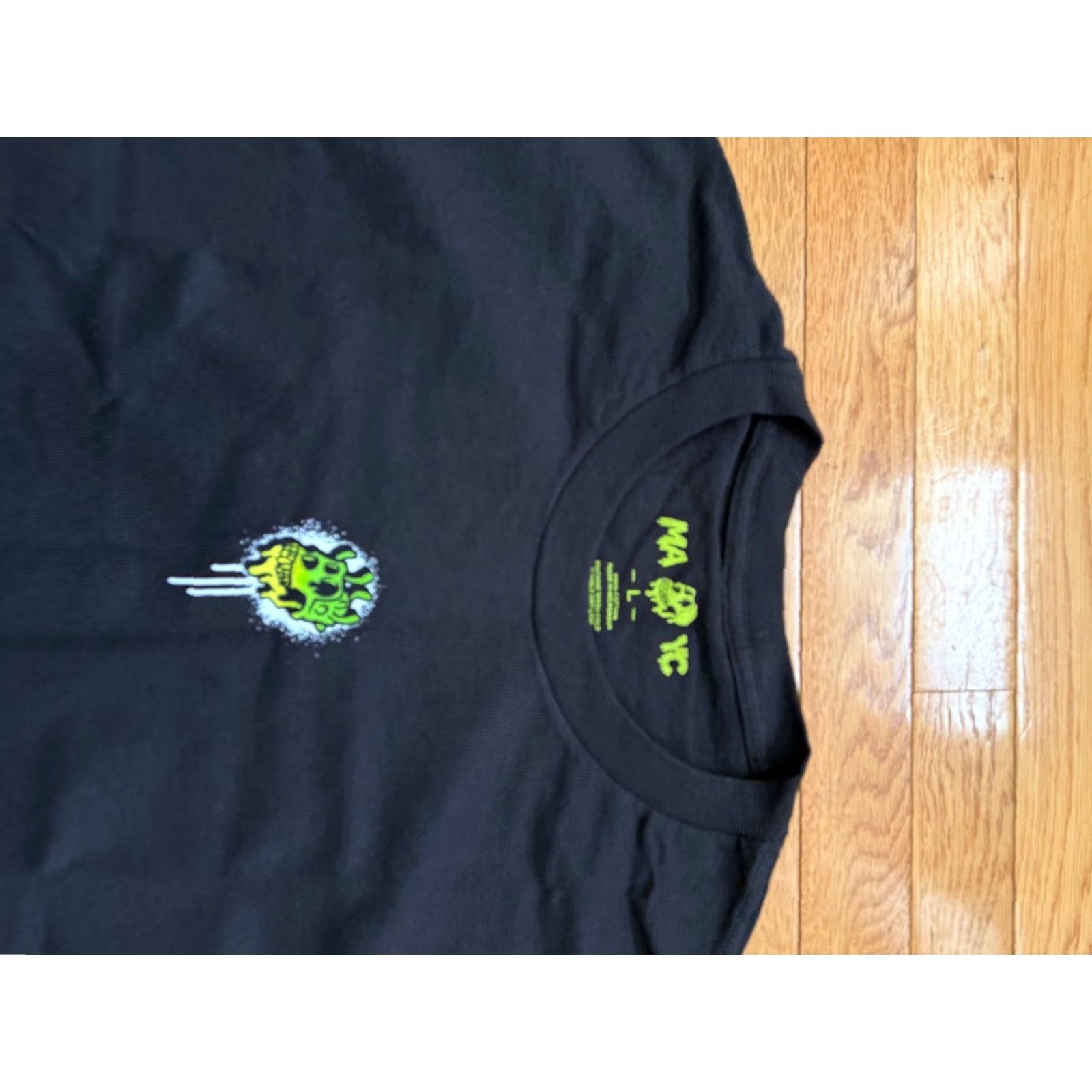 Vintage MAYC Mutant Ape Yacht Club SLIME Tee Shirt BAYC Mens L White Shirt Size US L / EU 52-54 / 3 - 3 Thumbnail