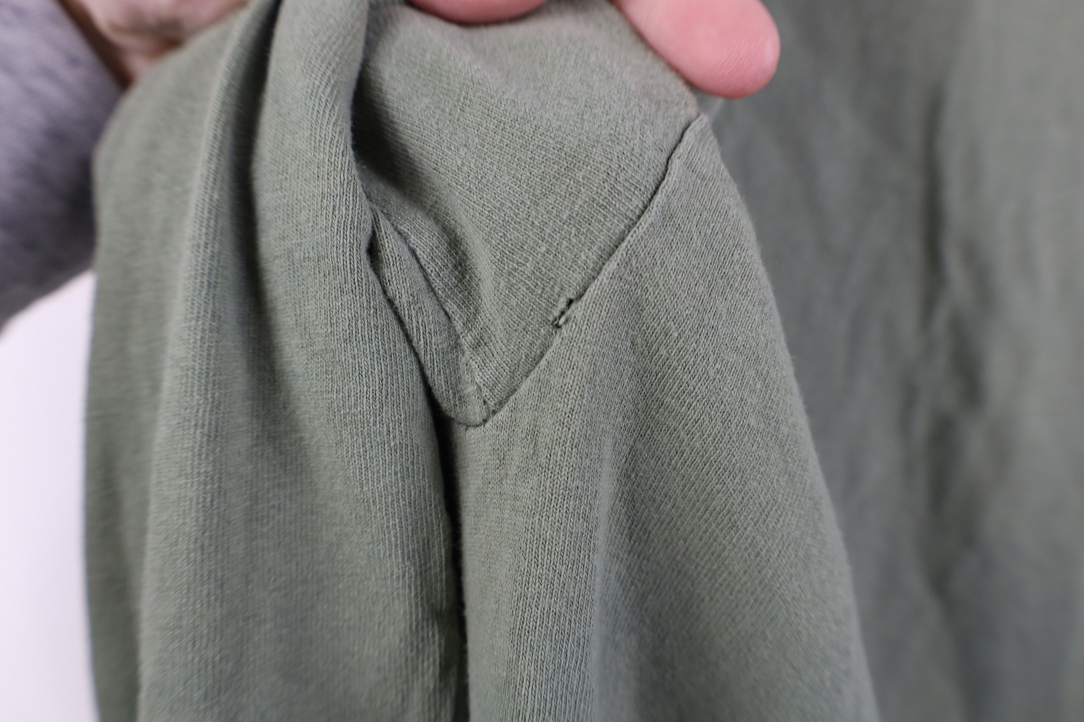 Vintage Vintage 90s Lion EE Long Sleeve T-Shirt Green Cotton Size US XL / EU 56 / 4 - 9 Thumbnail