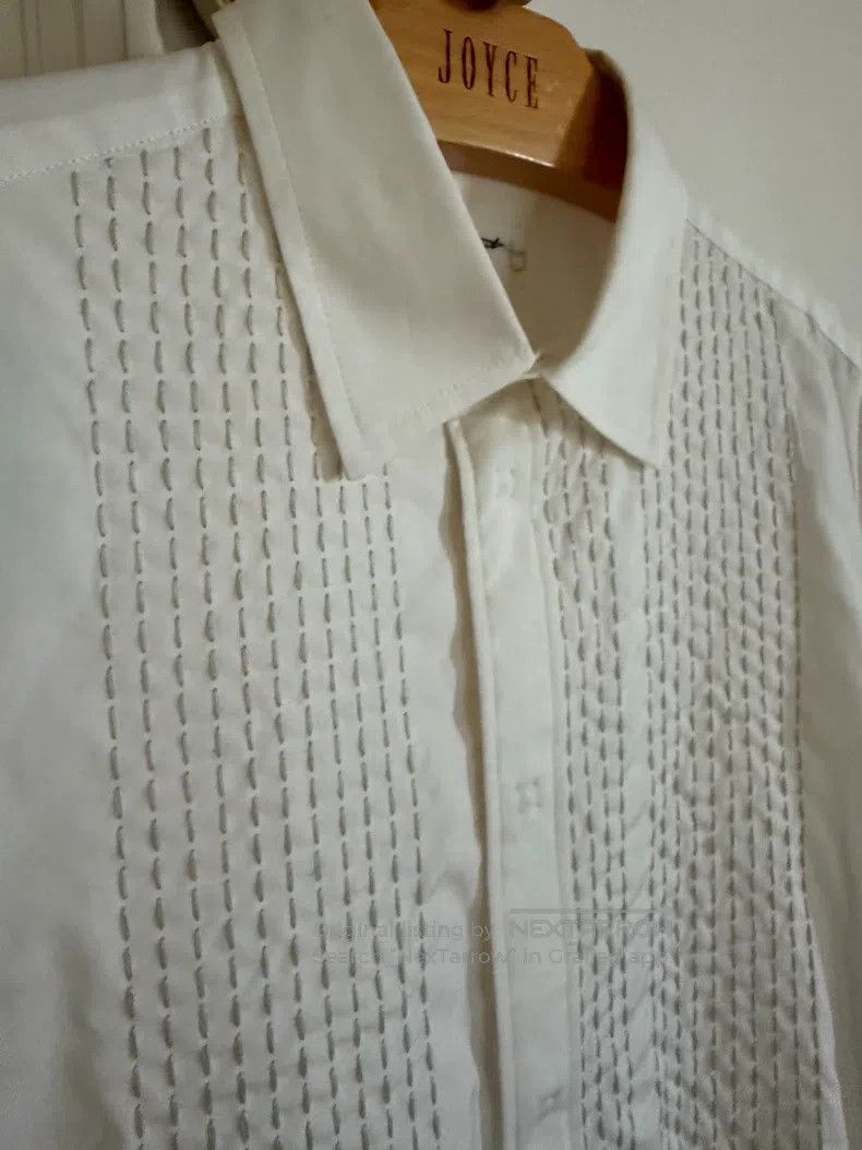 Yohji Yamamoto Yohji Yamamoto White Shirt Size US M / EU 48-50 / 2 - 2 Thumbnail