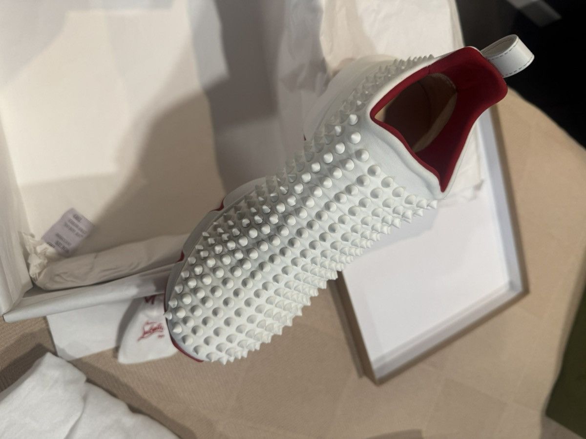 Christian Louboutin White Christian Louboutin Sneakers Size US 7 / IT 37 - 1 Thumbnail