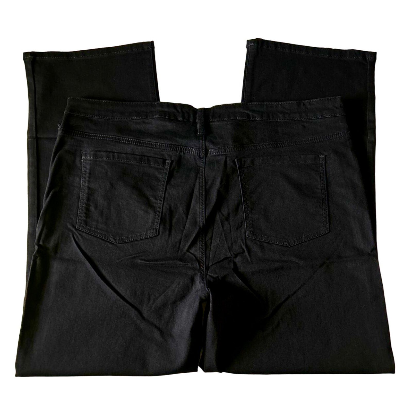 Buffalo David Bitton Buffalo David Bitton Womens Black Jeans Waist is 22 XXXL Size 42" / US 20 - 4 Thumbnail
