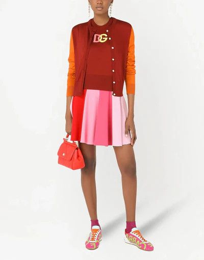 Dolce & Gabbana o1y0925 Cardigan in Burgundy/Orange Size M / US 6-8 / IT 42-44 - 5 Thumbnail