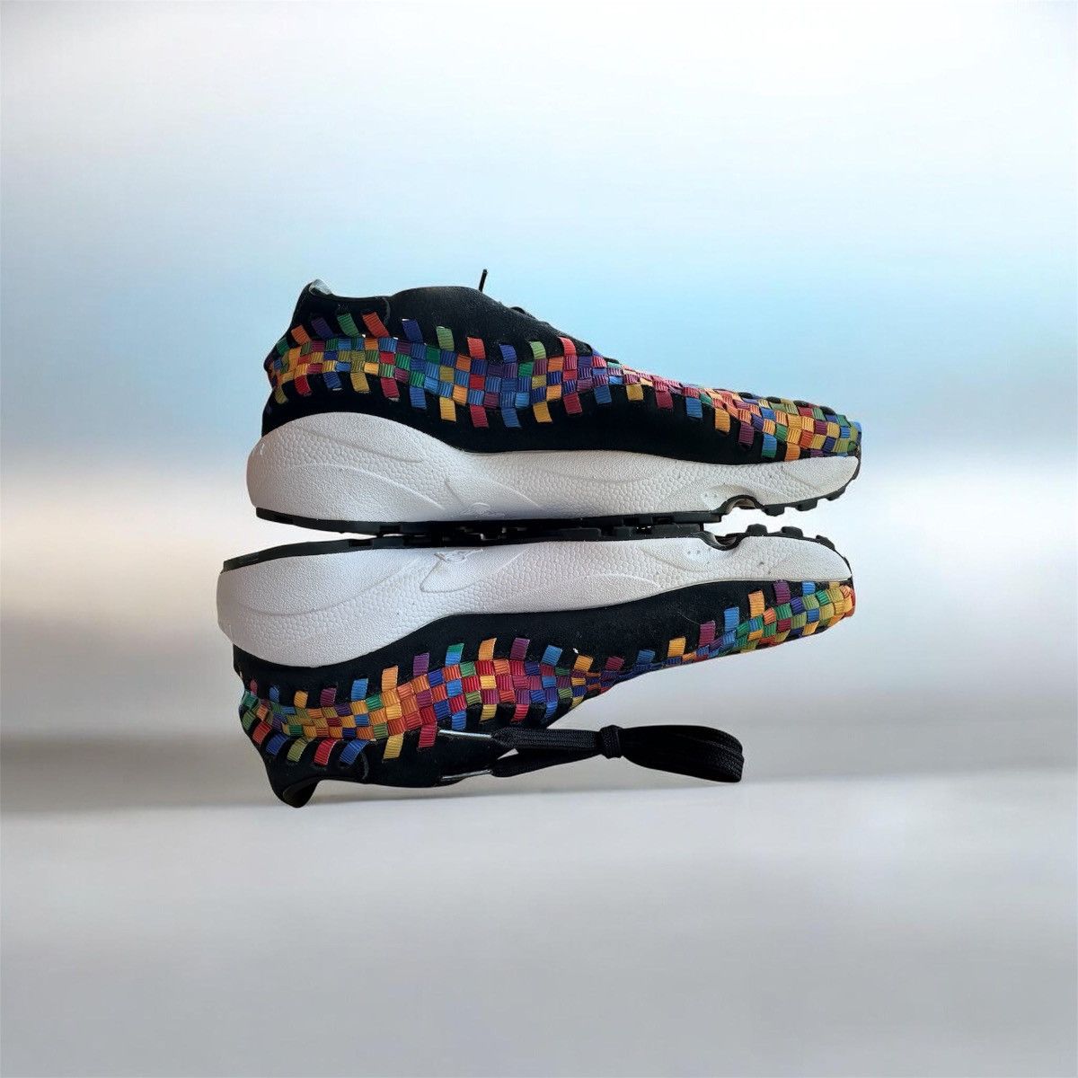 Nike New Nike Women's Air Footscape Woven “Rainbow” Size US 10 / IT 40 - 5 Thumbnail