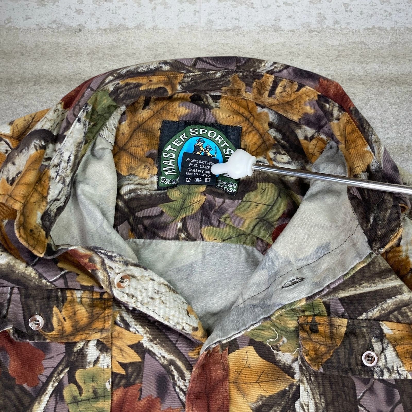 Vintage Vintage 90s Master Sportsman Button Up Shirt Mens XL Camo Size US XL / EU 56 / 4 - 4 Thumbnail