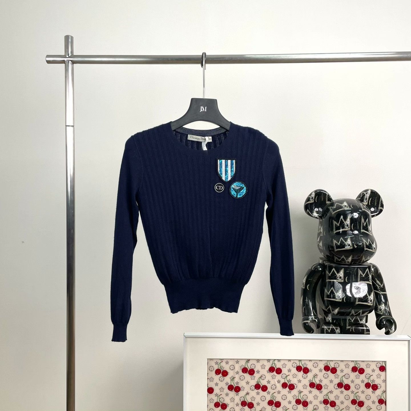 Dior Dior Knit Blue Sweater it_36 Women Size XS / US 0-2 / IT 36-38 - 1 Thumbnail