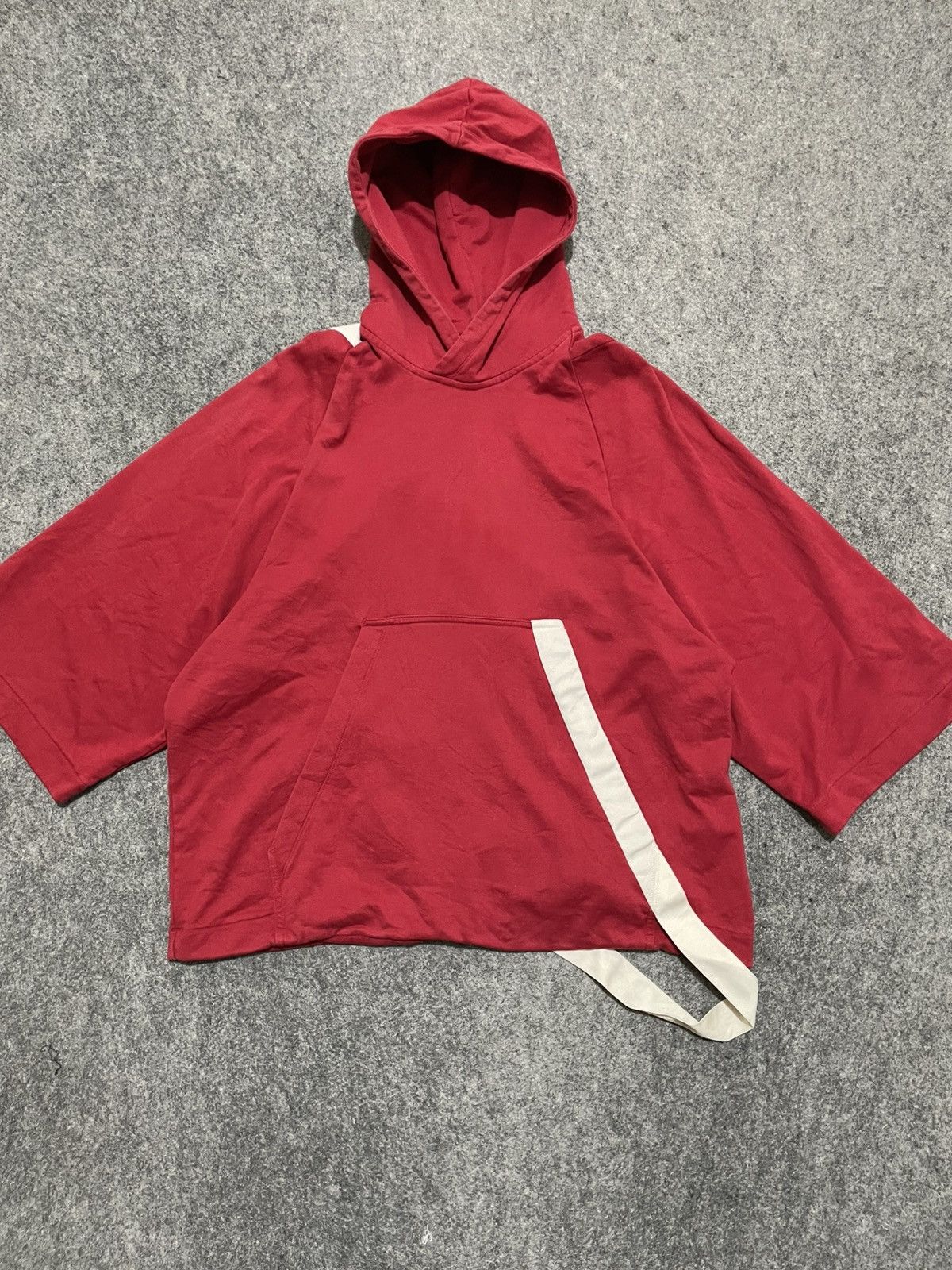 Y-3 RARE OVERSIZED 3 QUARTER HOODIE 3 STRIPES ADIDAS SWEATSHIRT Size US XS / EU 42 / 0 - 1 Thumbnail