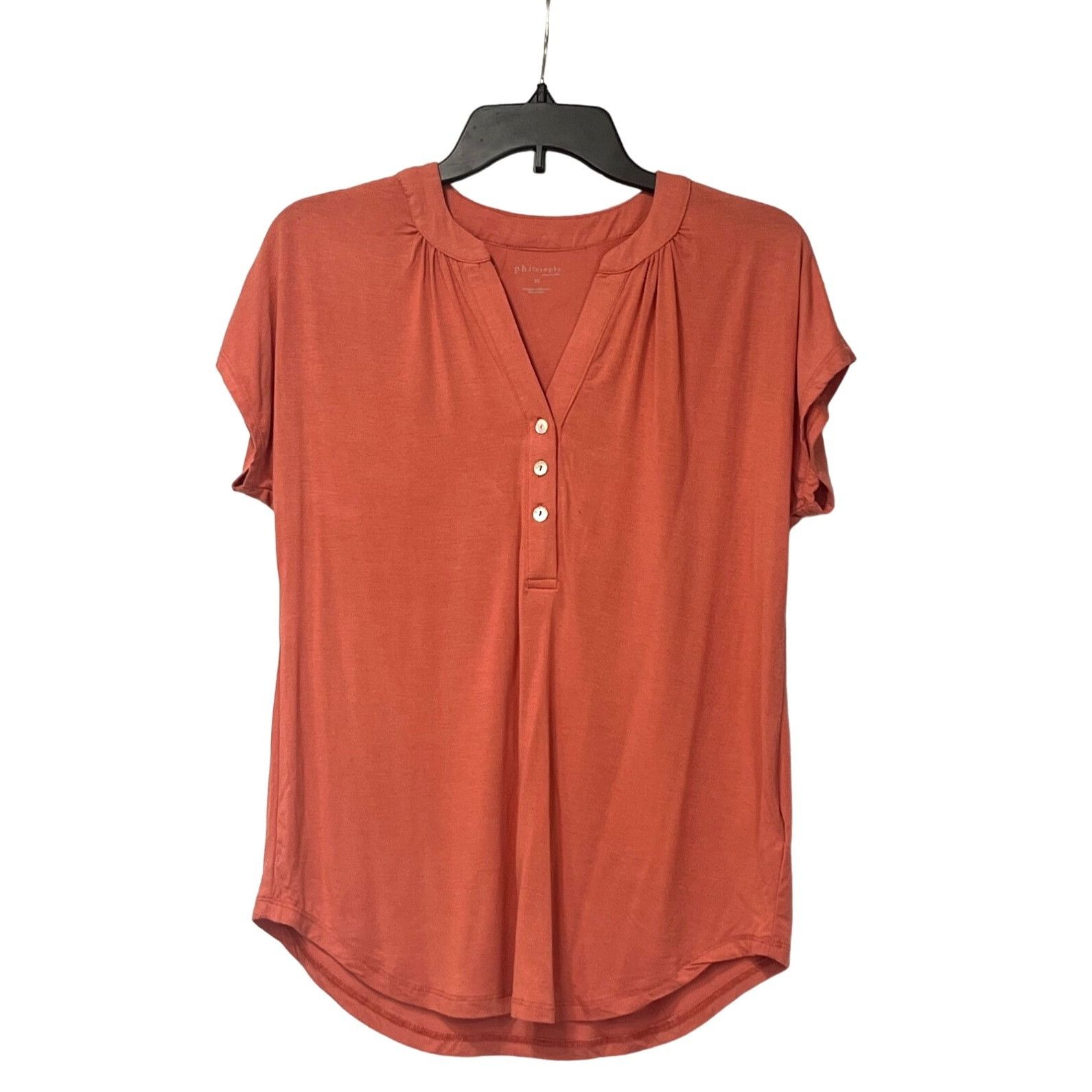 Other Philosophy by Republic Split Placket Dolman Sleeve Jersey To Size XS / US 0-2 / IT 36-38 - 1 Thumbnail