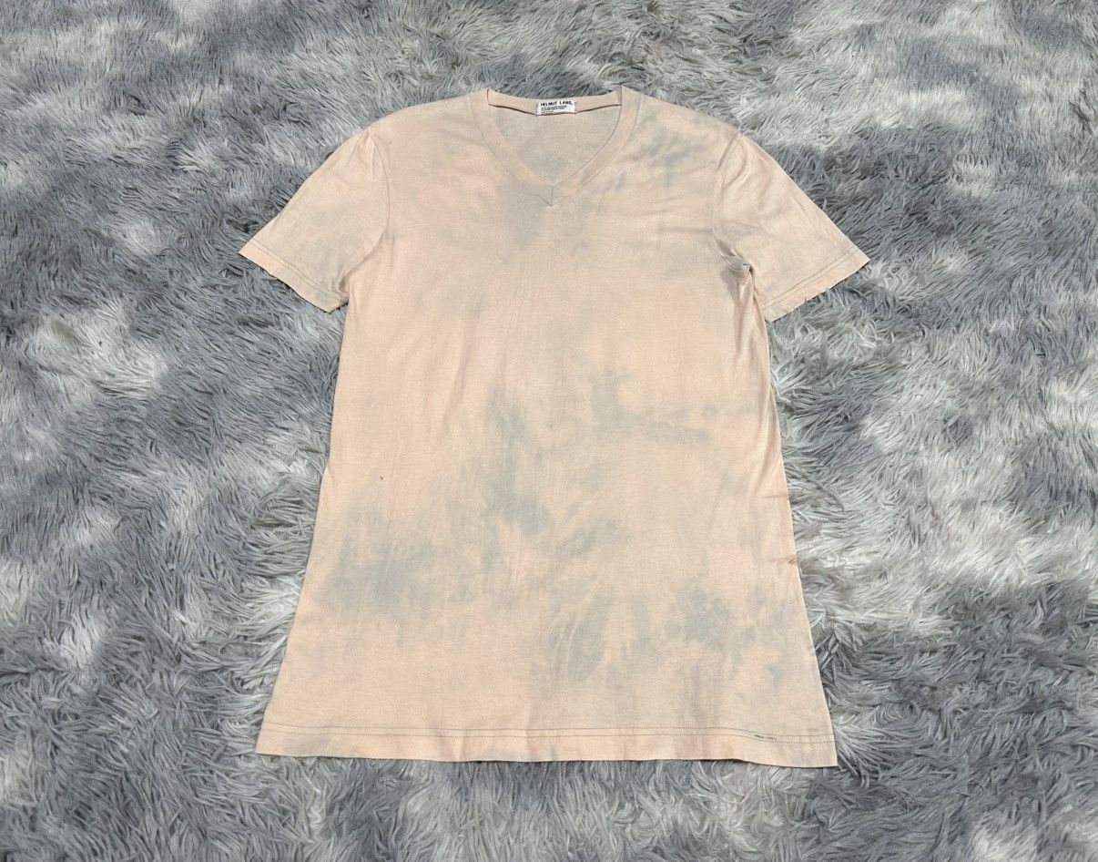 Helmut Lang 🔥Ss98 Archived Vintage Helmut Lang V-Neck Shirt Tie Dye Size US S / EU 44-46 / 1 - 1 Thumbnail