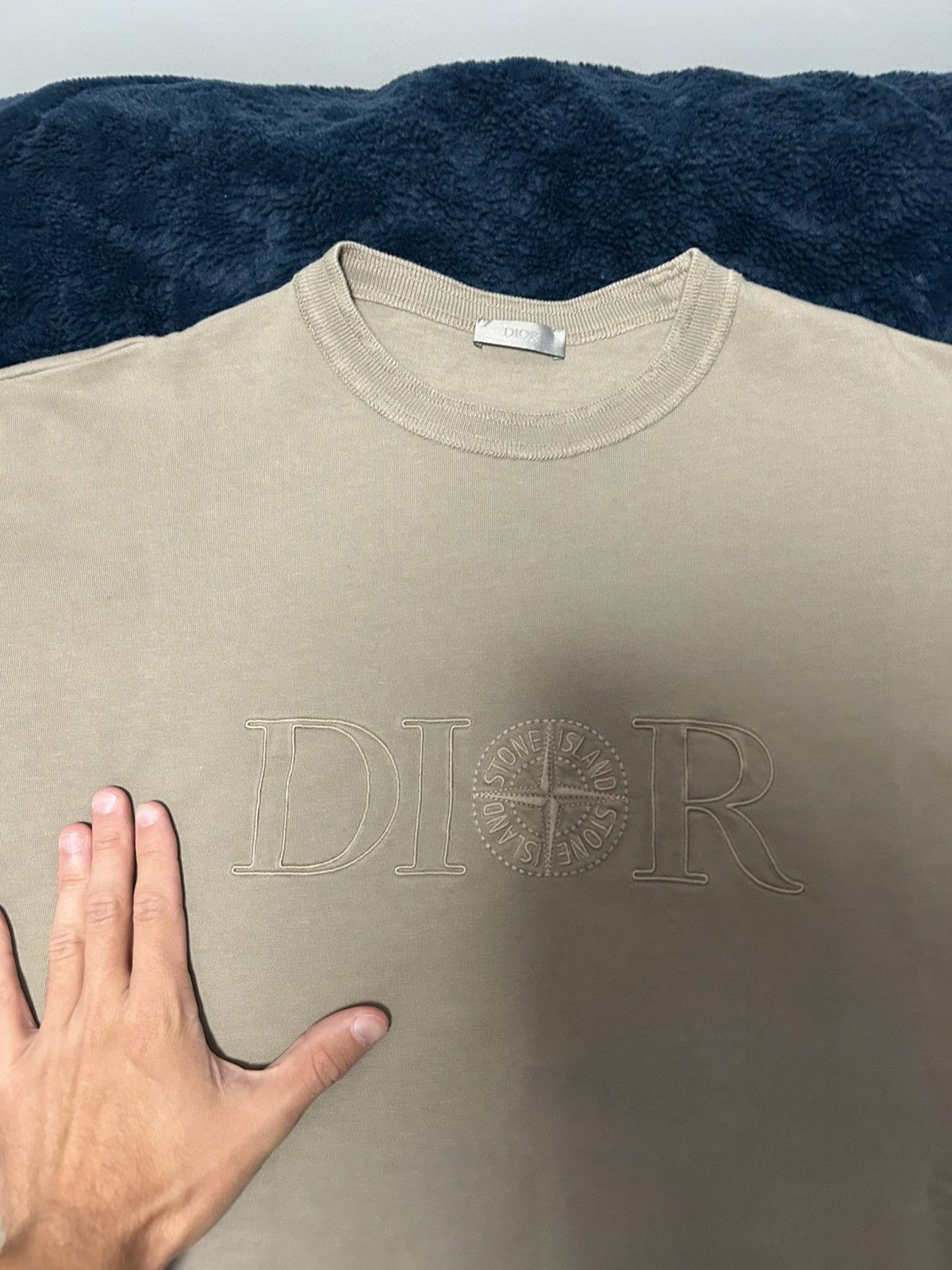 Dior × Stone Island Dior stone island tee Size US M / EU 48-50 / 2 - 2 Thumbnail